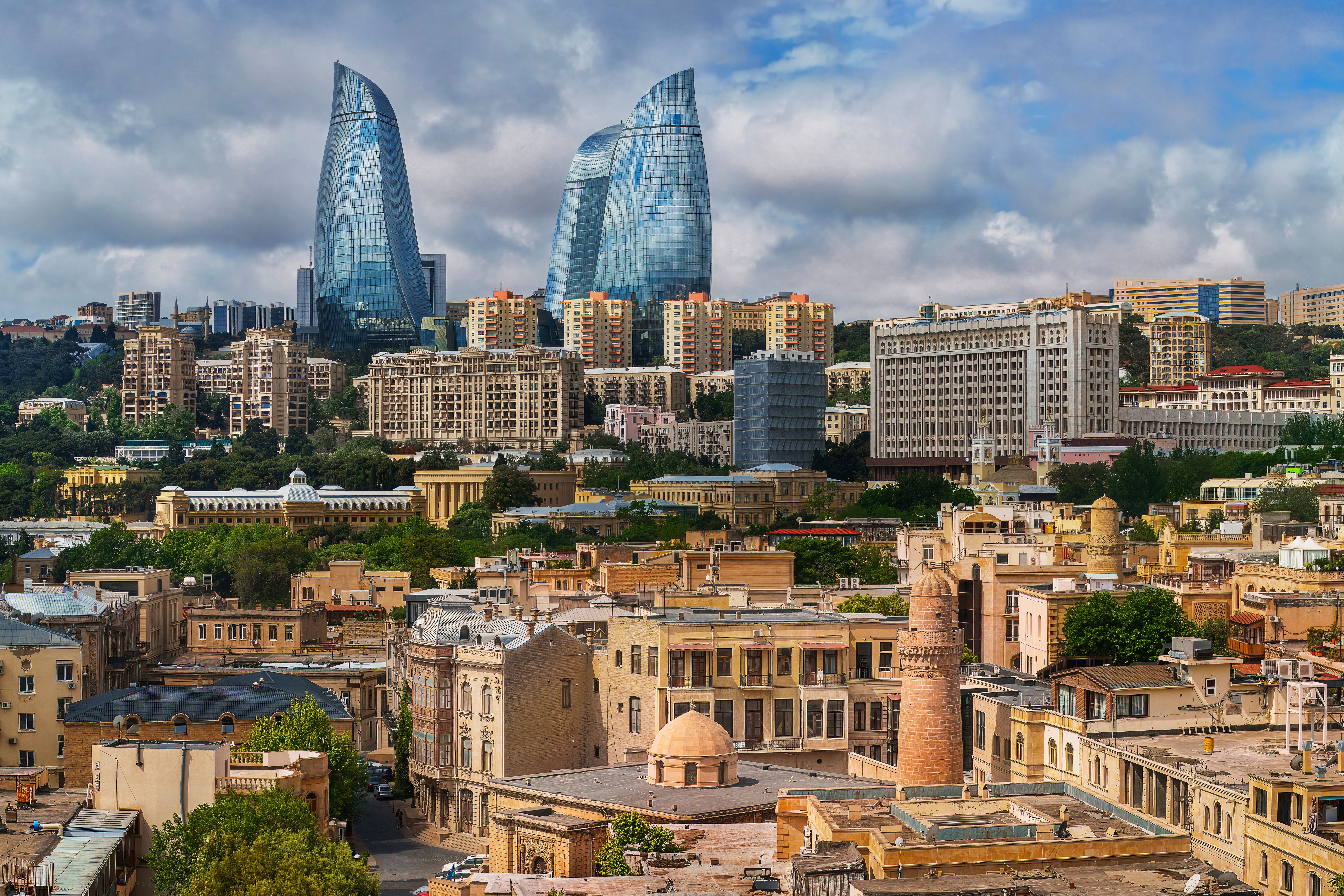 Baku skyline