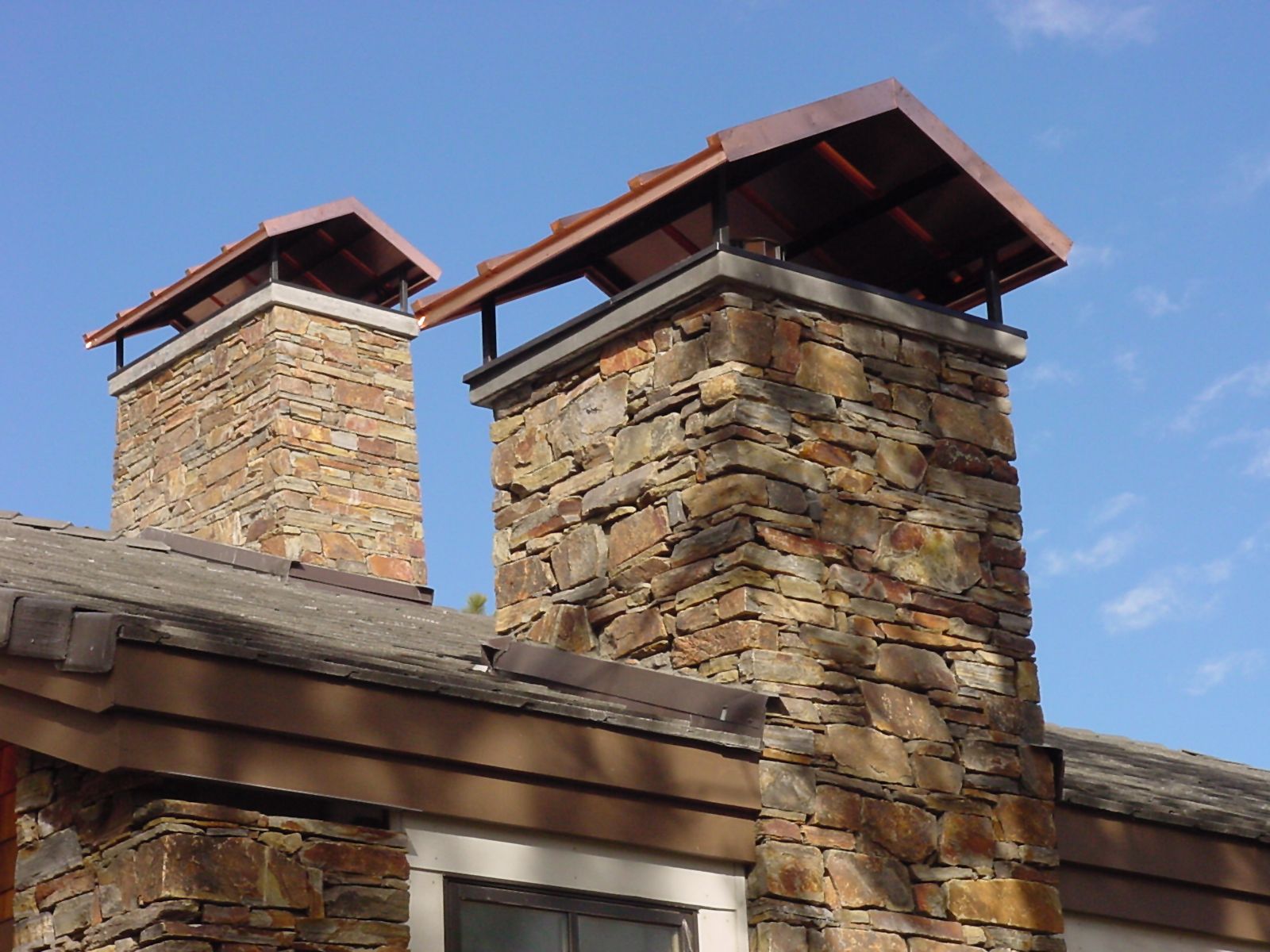 variety of chimney caps