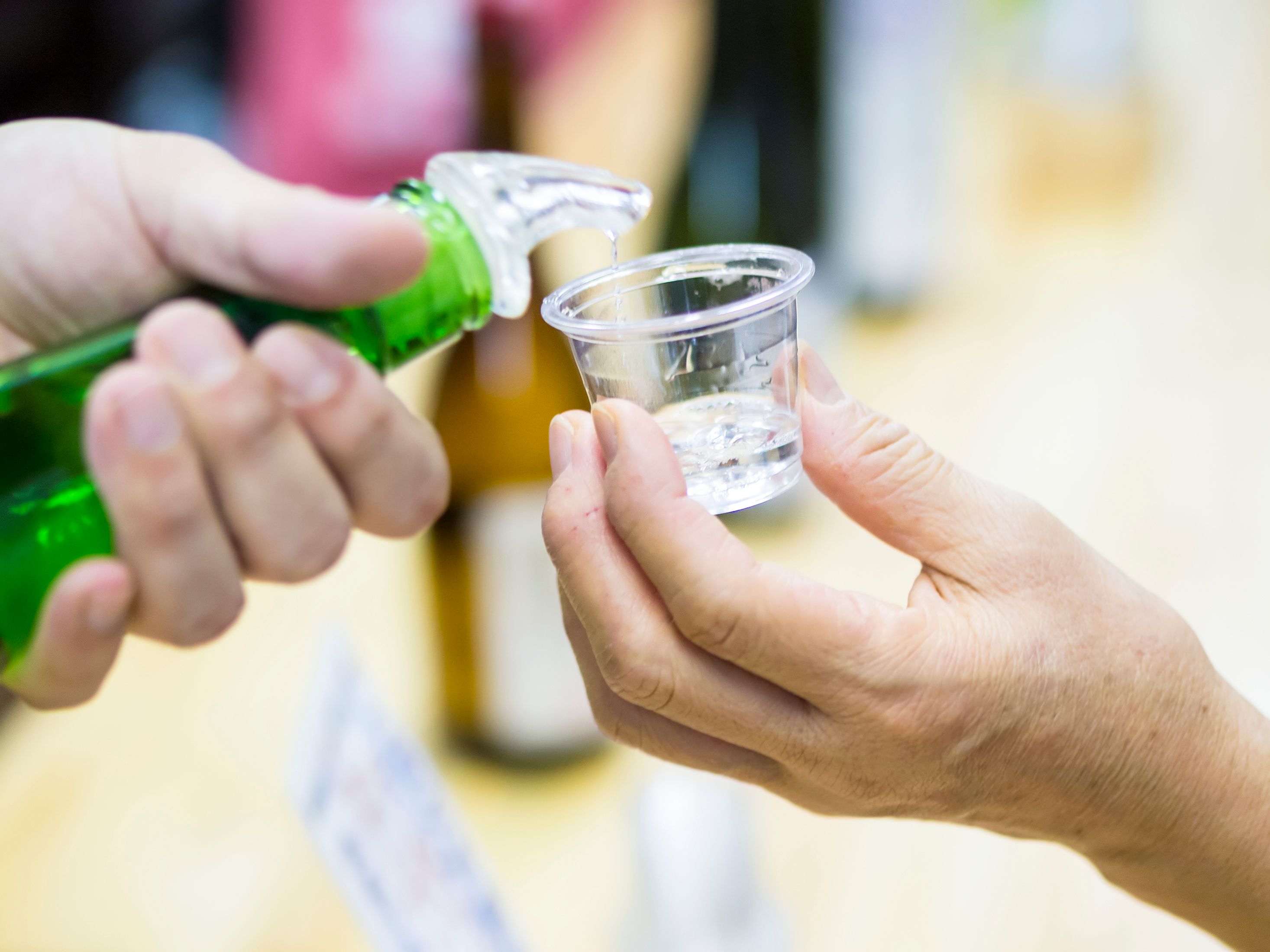 sake tasting