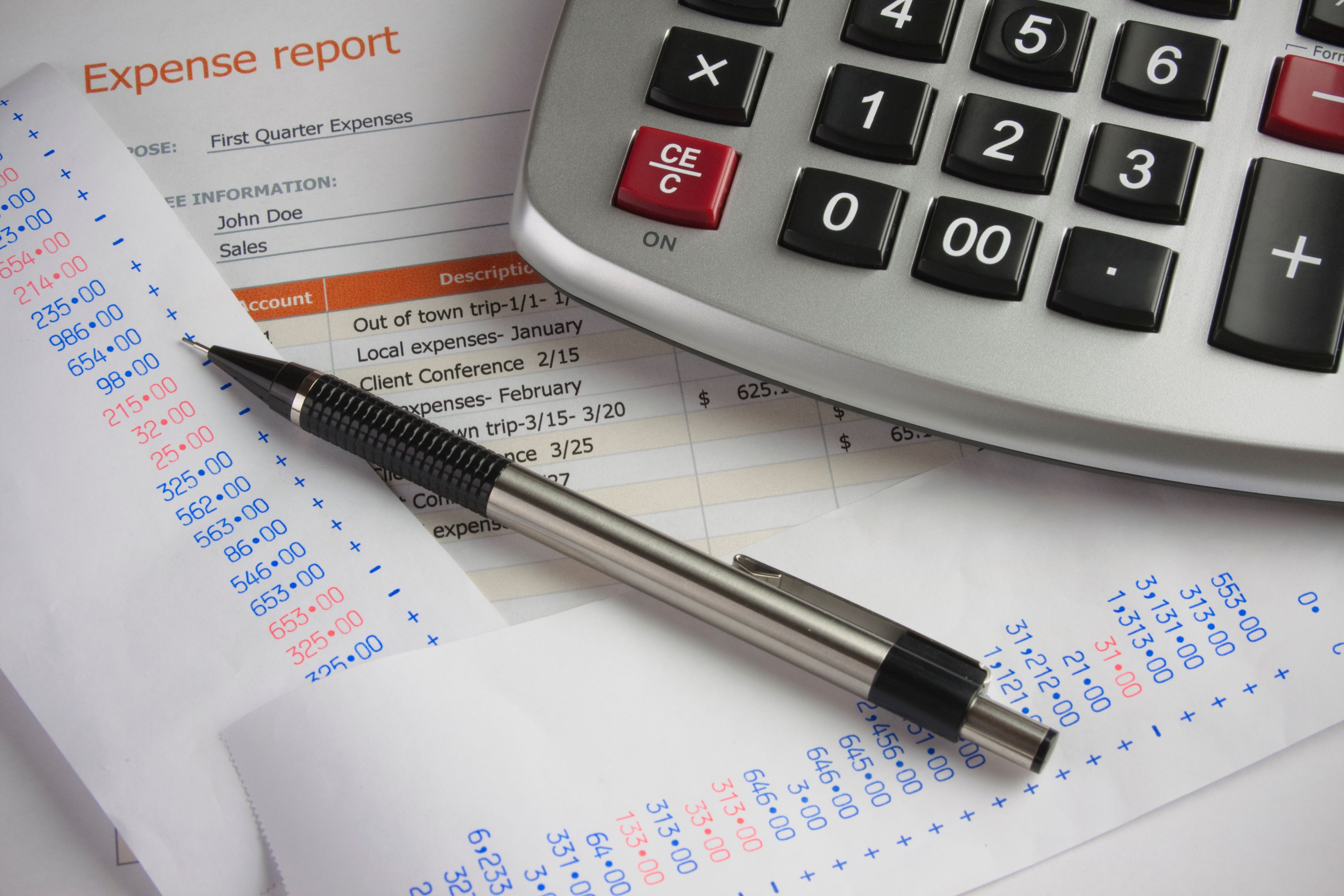 Financial Expense Report Financial Expense Report