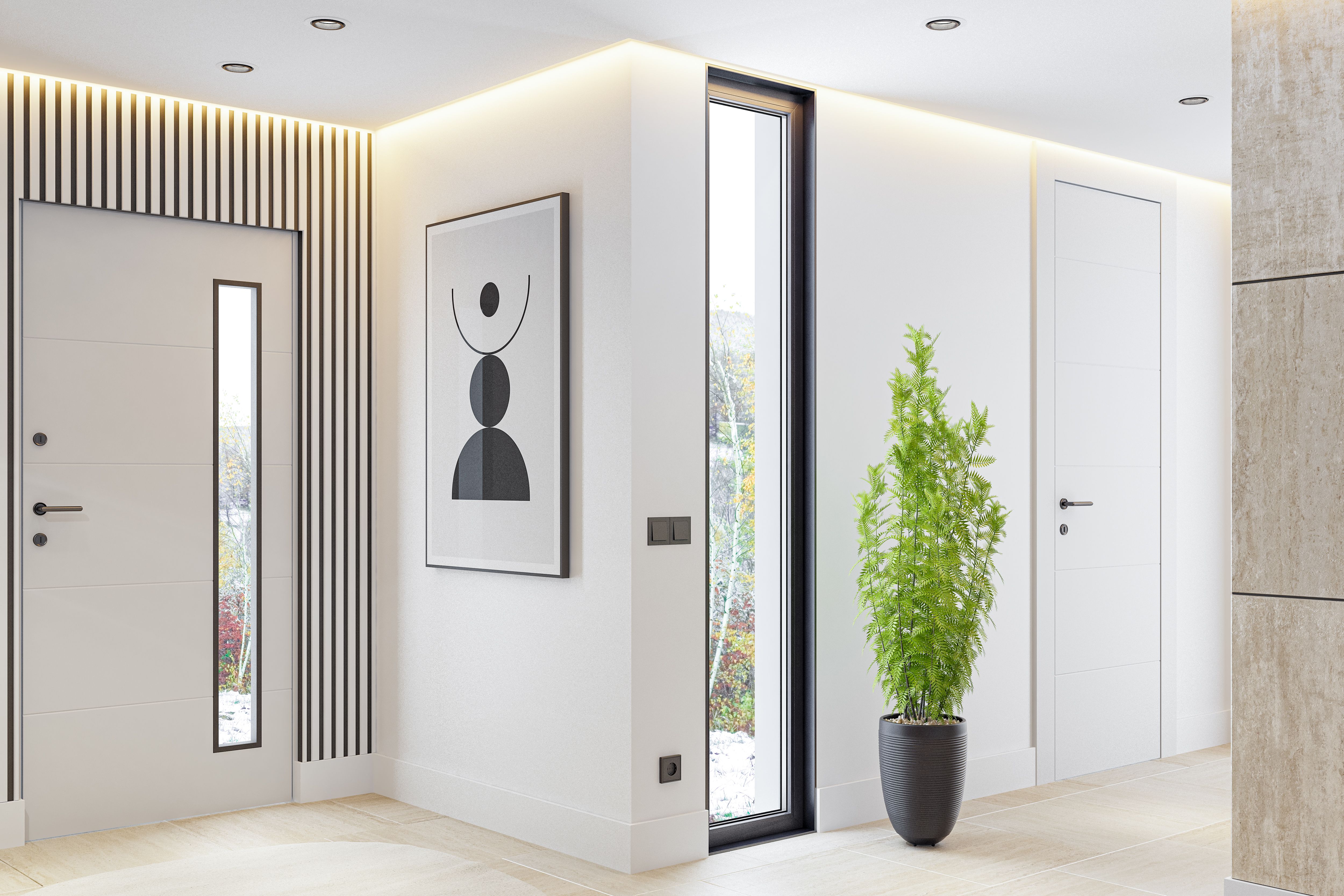 modern minimalist interior