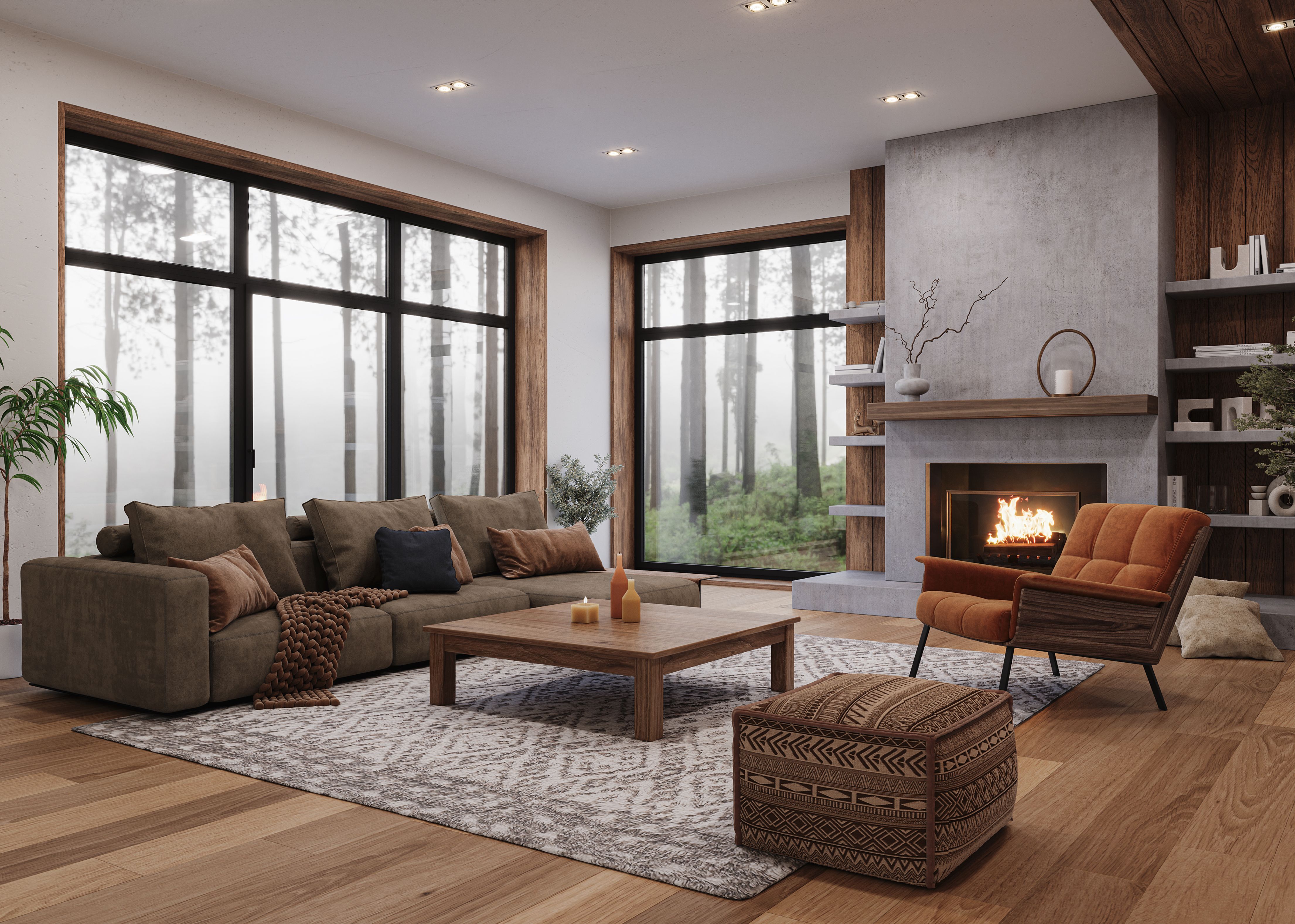 cozy living room