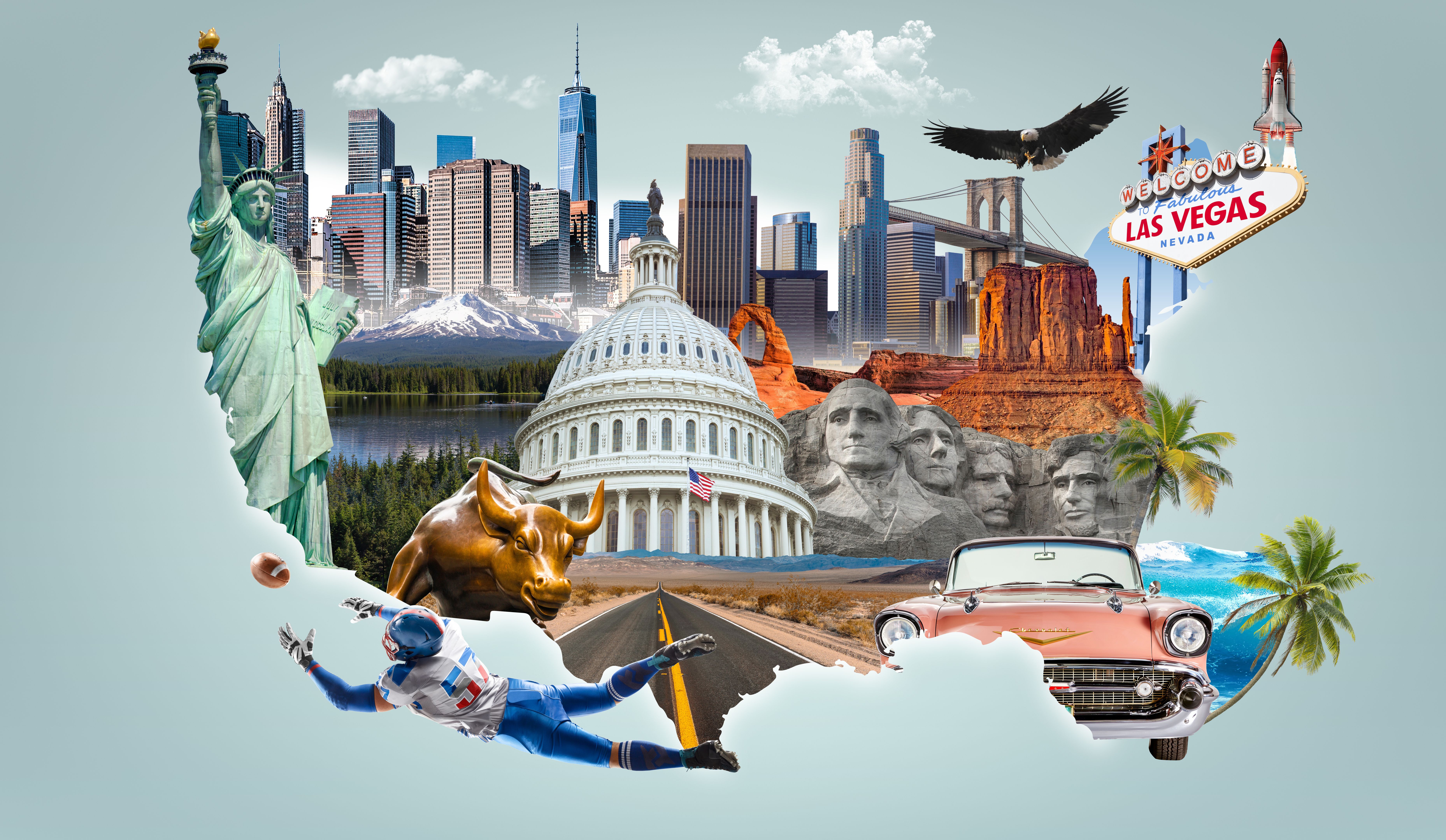 new york los angeles cards