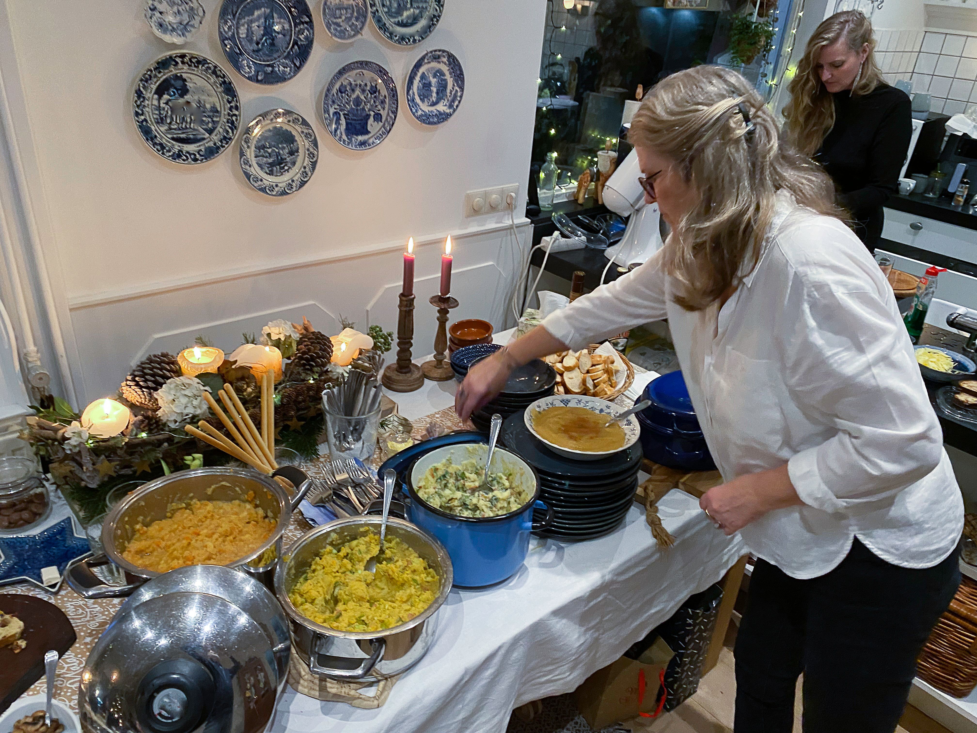 Preparing Dinner with Stew variation Preparing Dinner with Stew variation