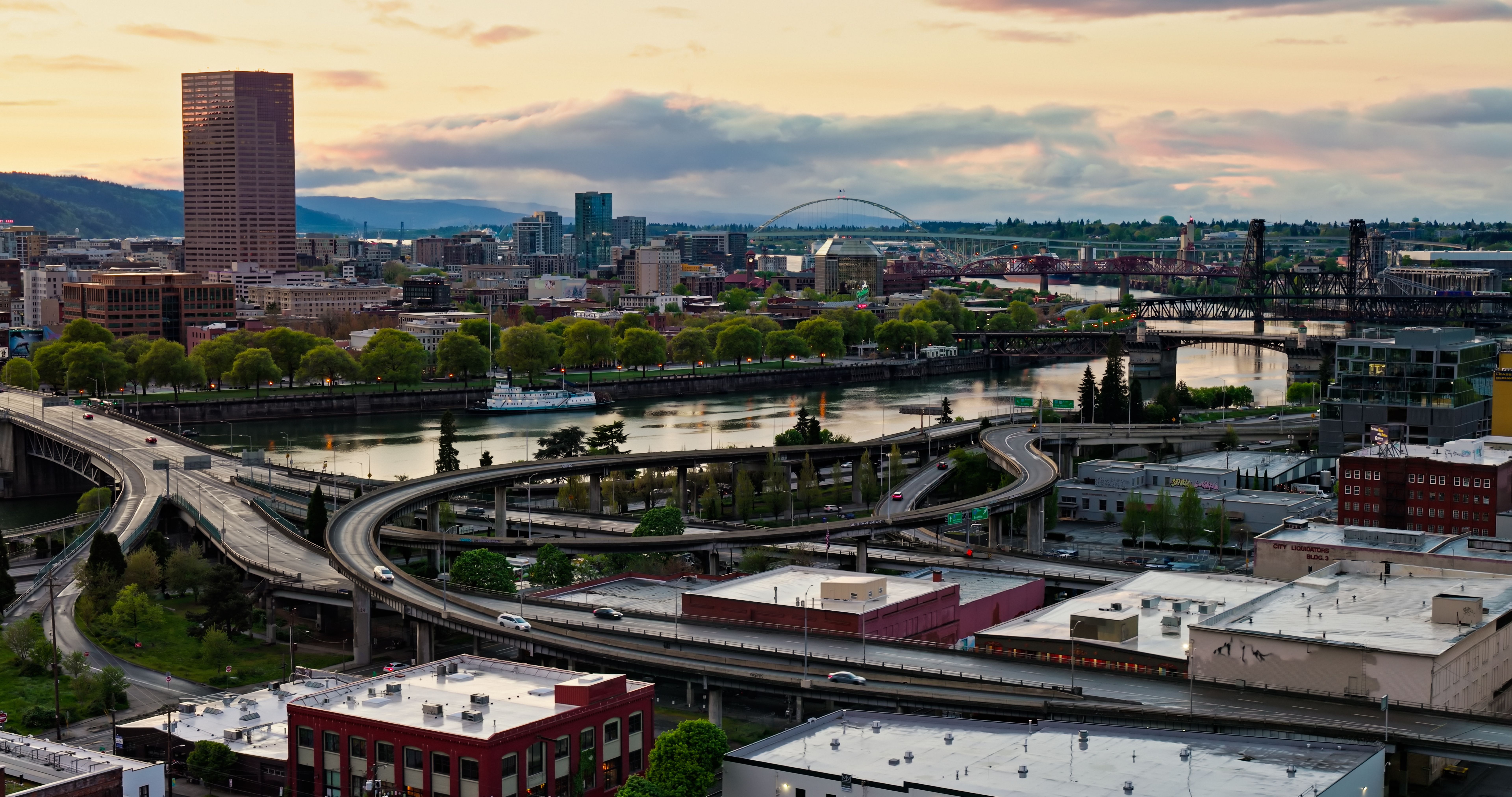 portland cityscape