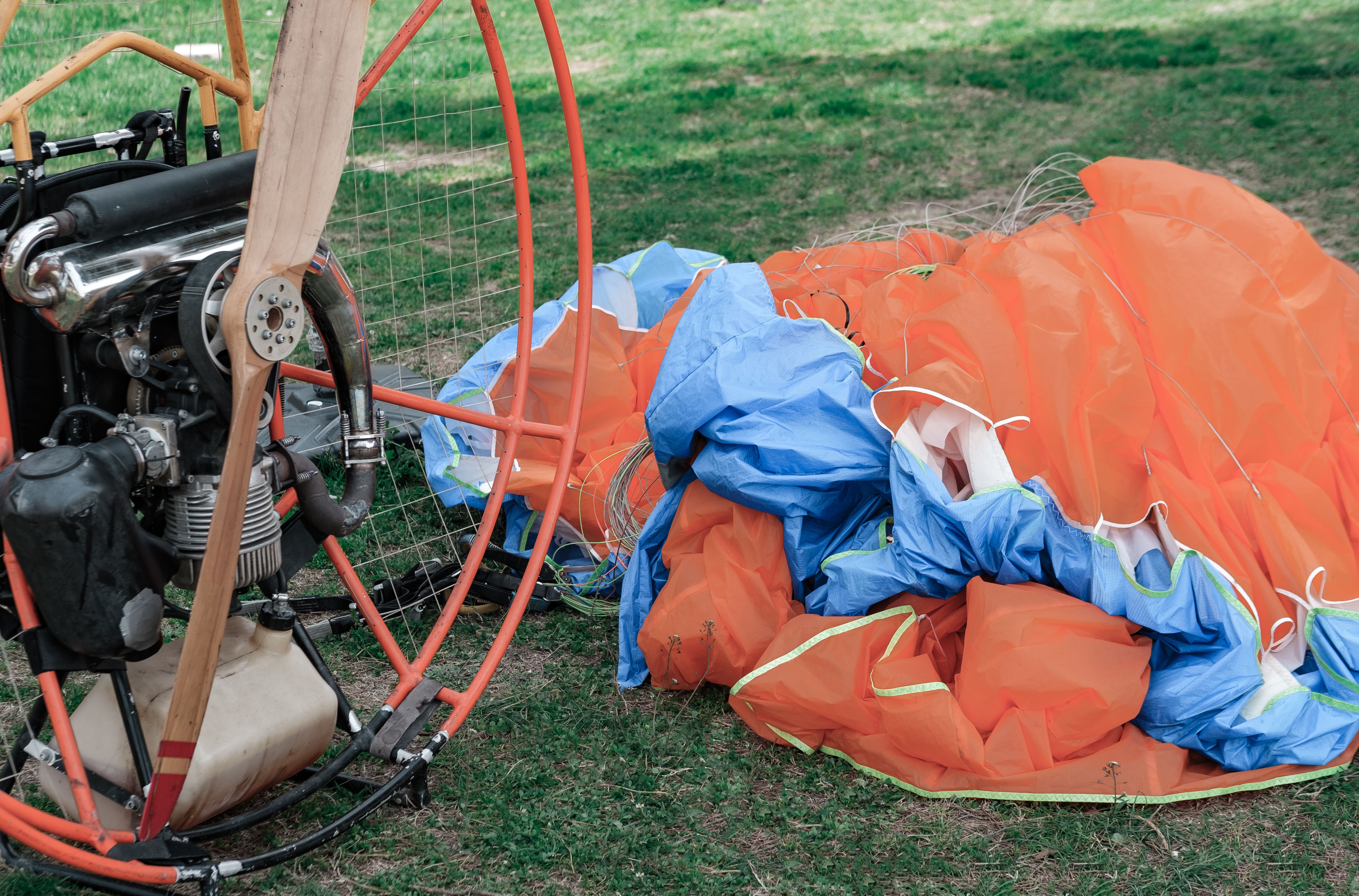 paragliding training