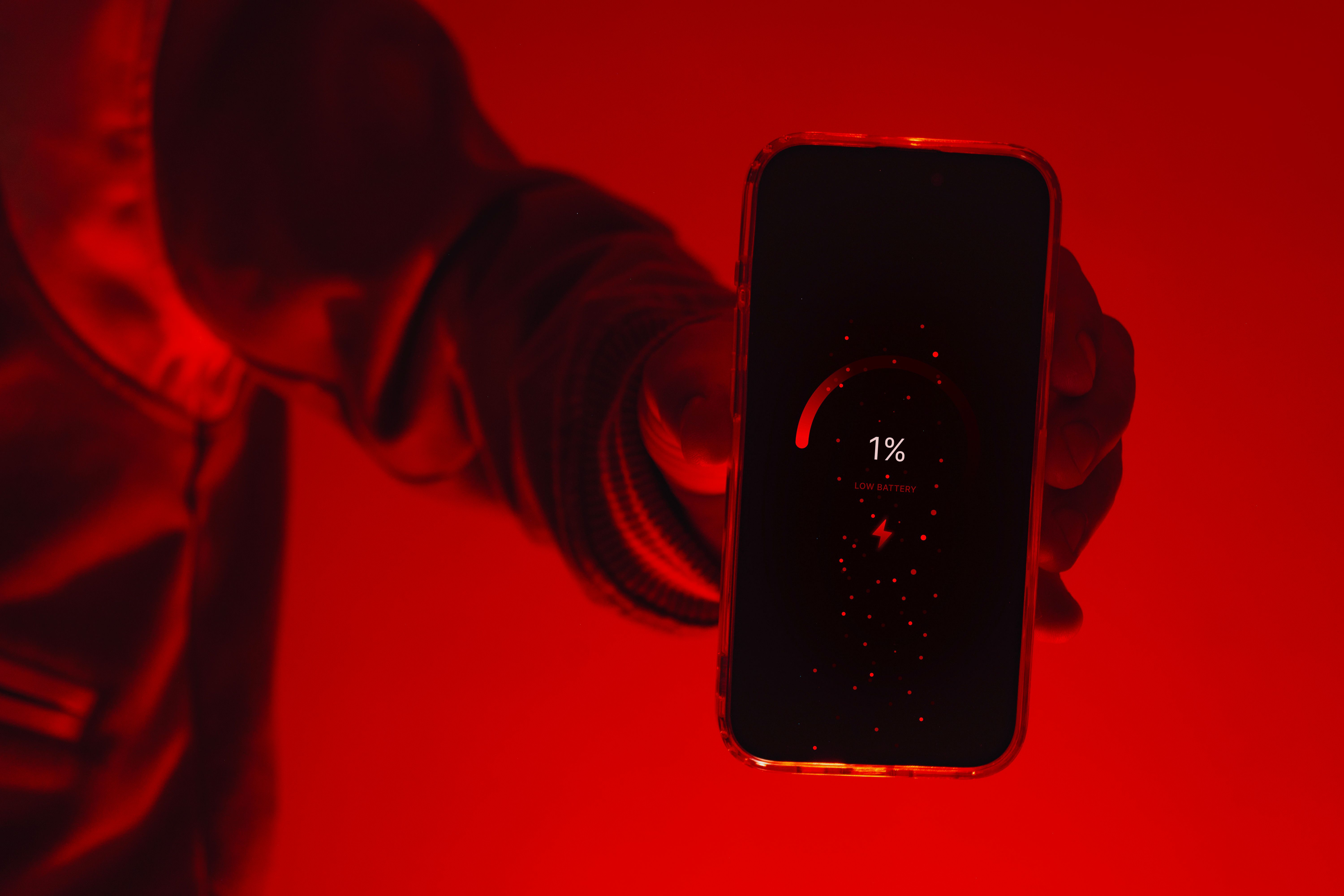 phone battery winter