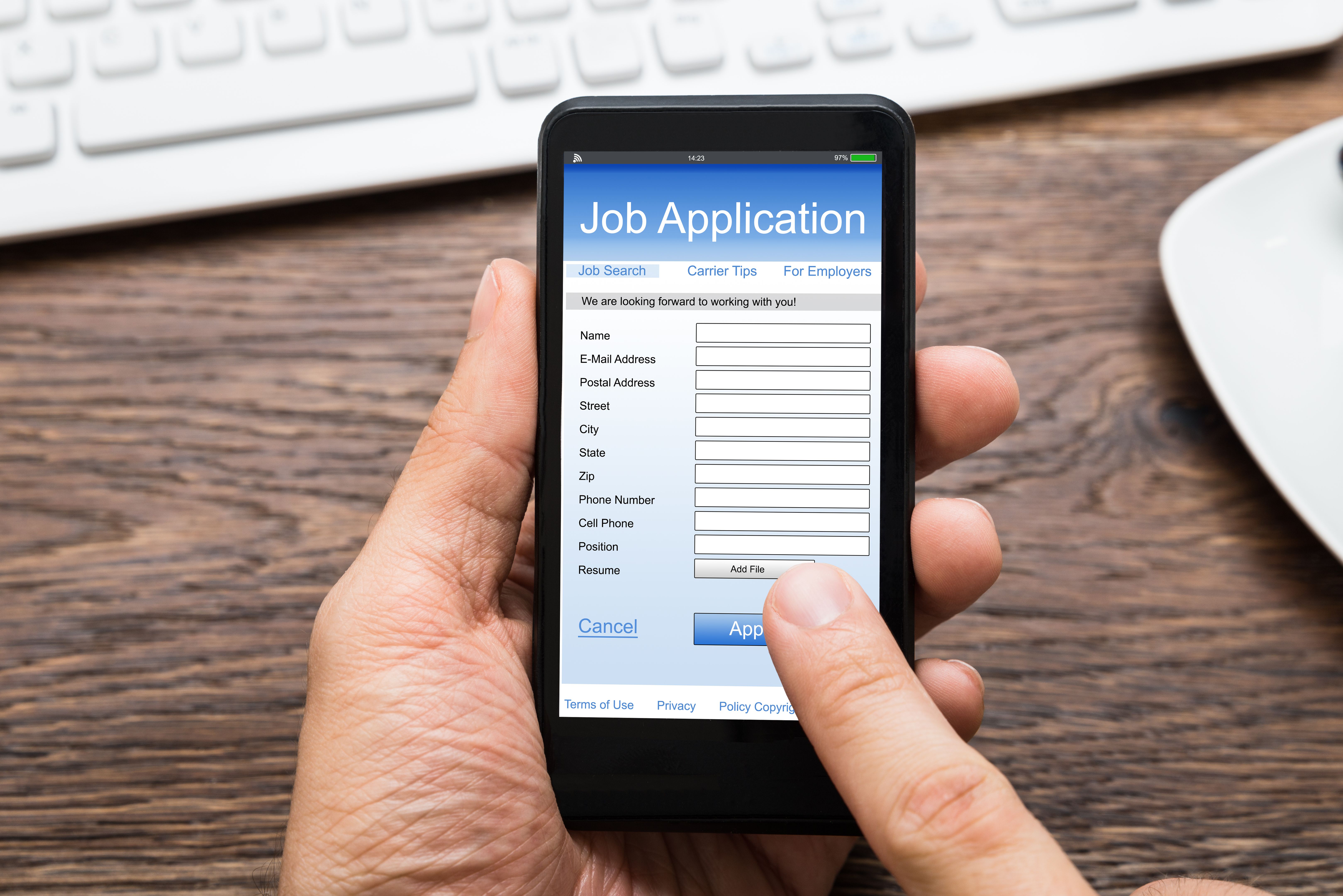 mobile job search