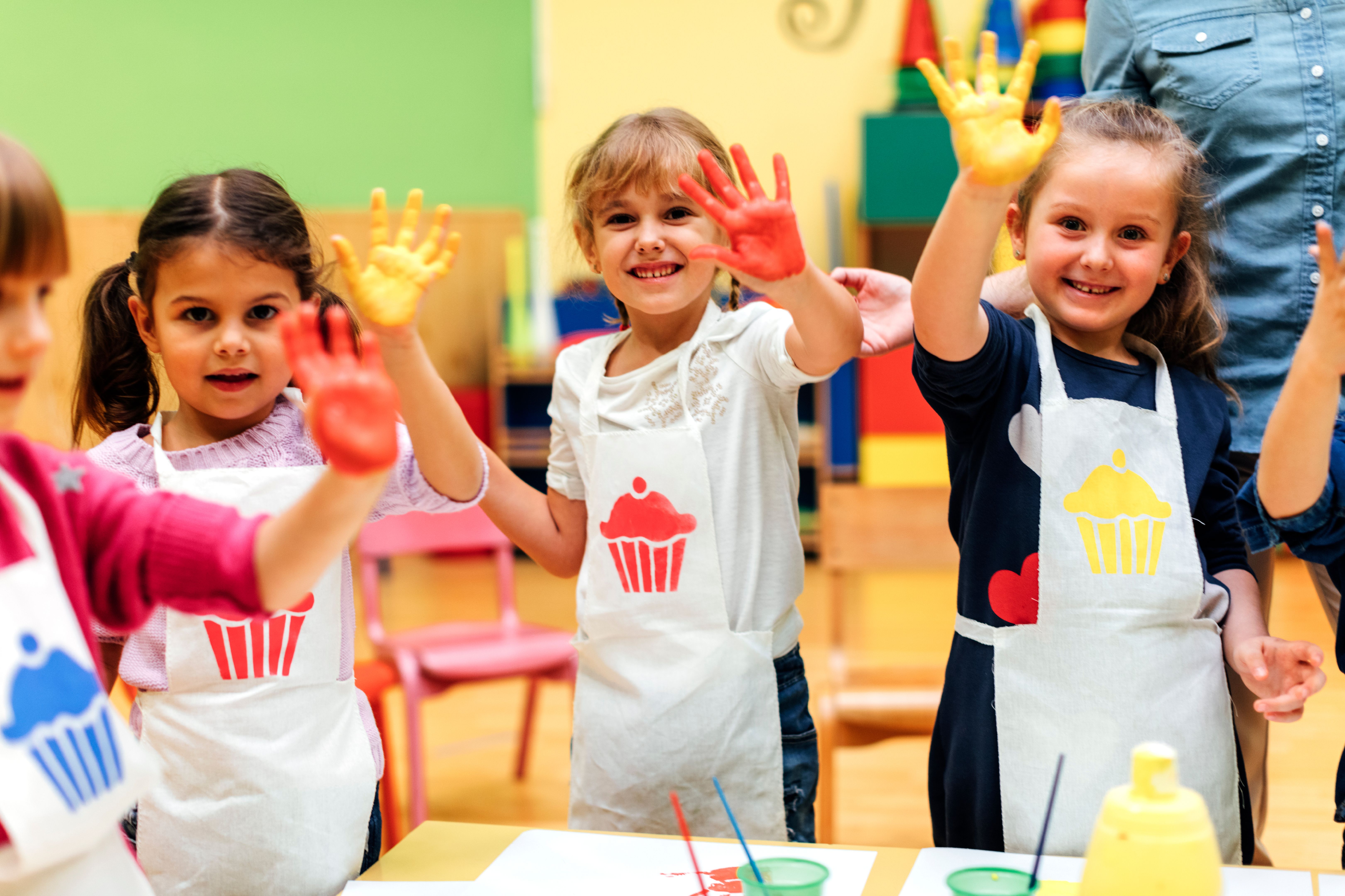 group photo painting