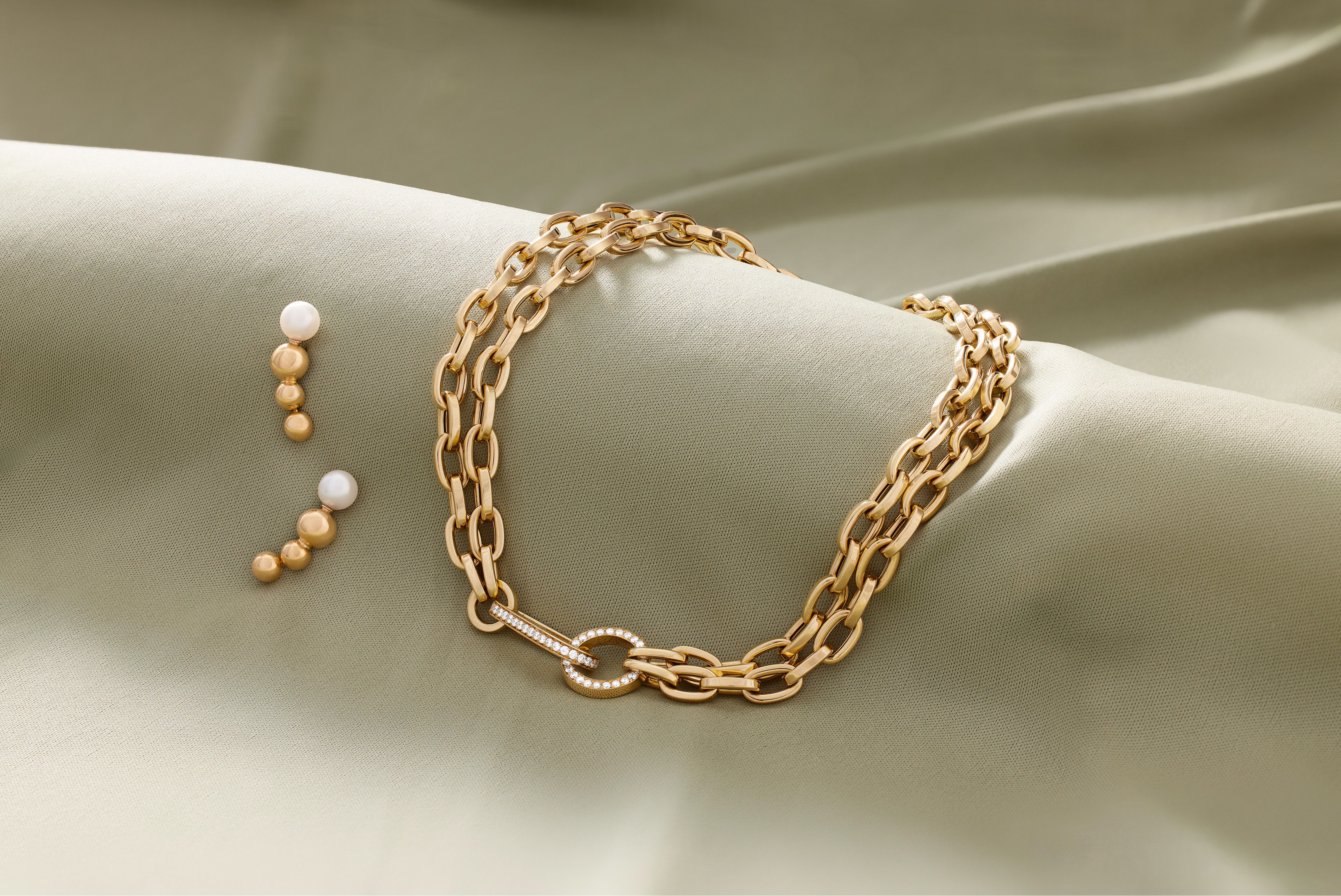 chain layering fashion