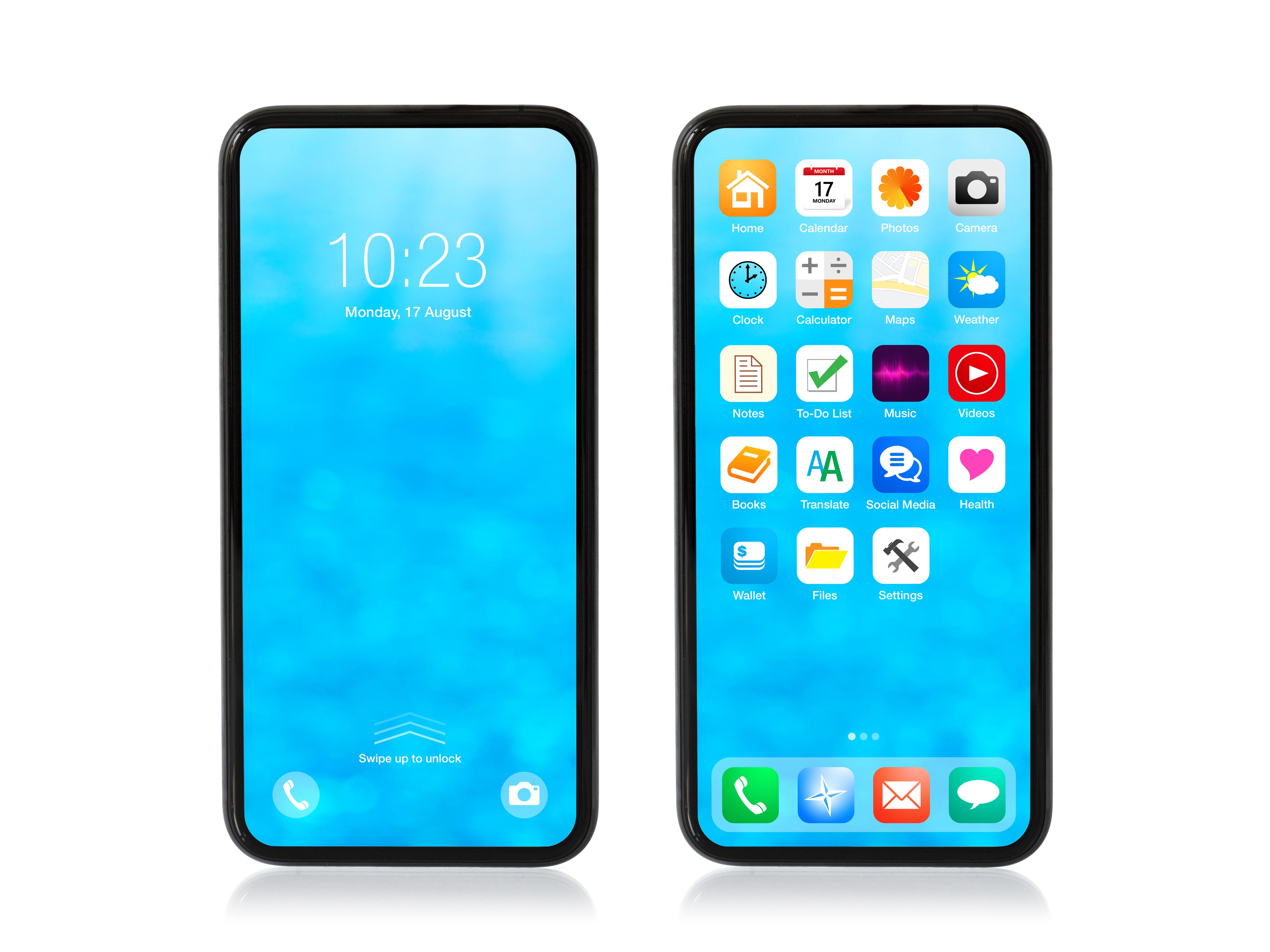 smartphone home screen