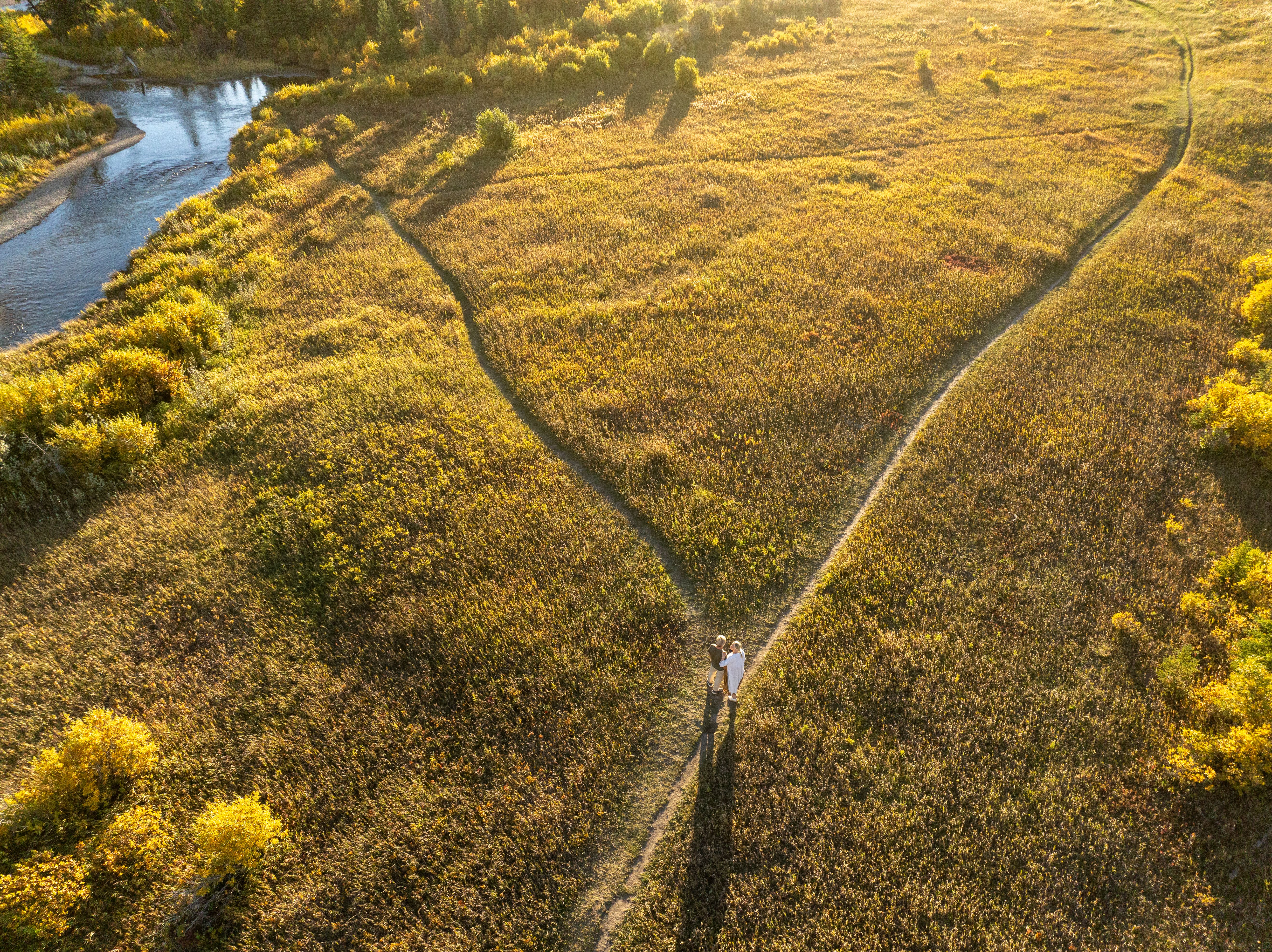 wedding drone photography