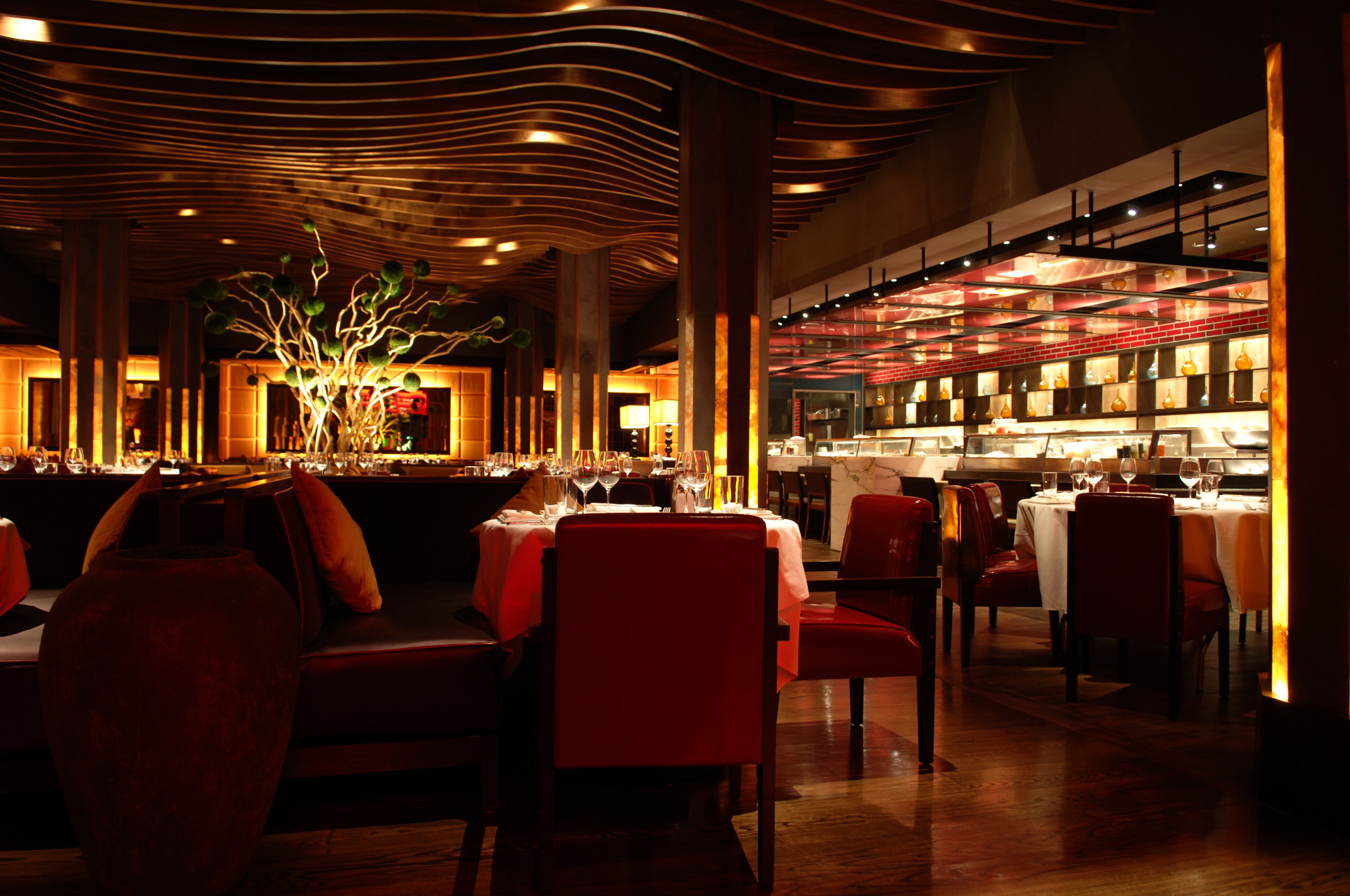 sushi restaurant interior