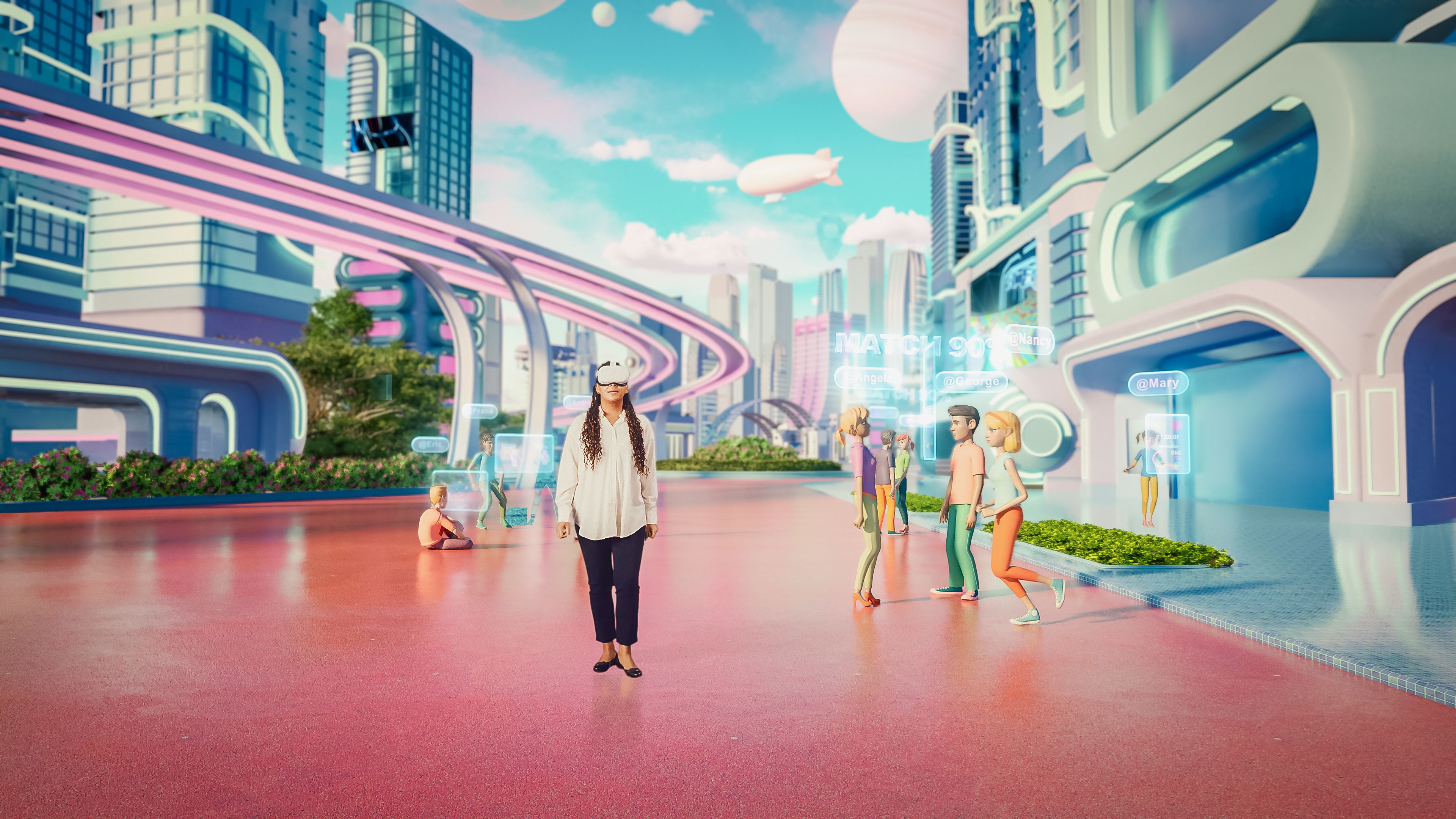 virtual reality gameplay