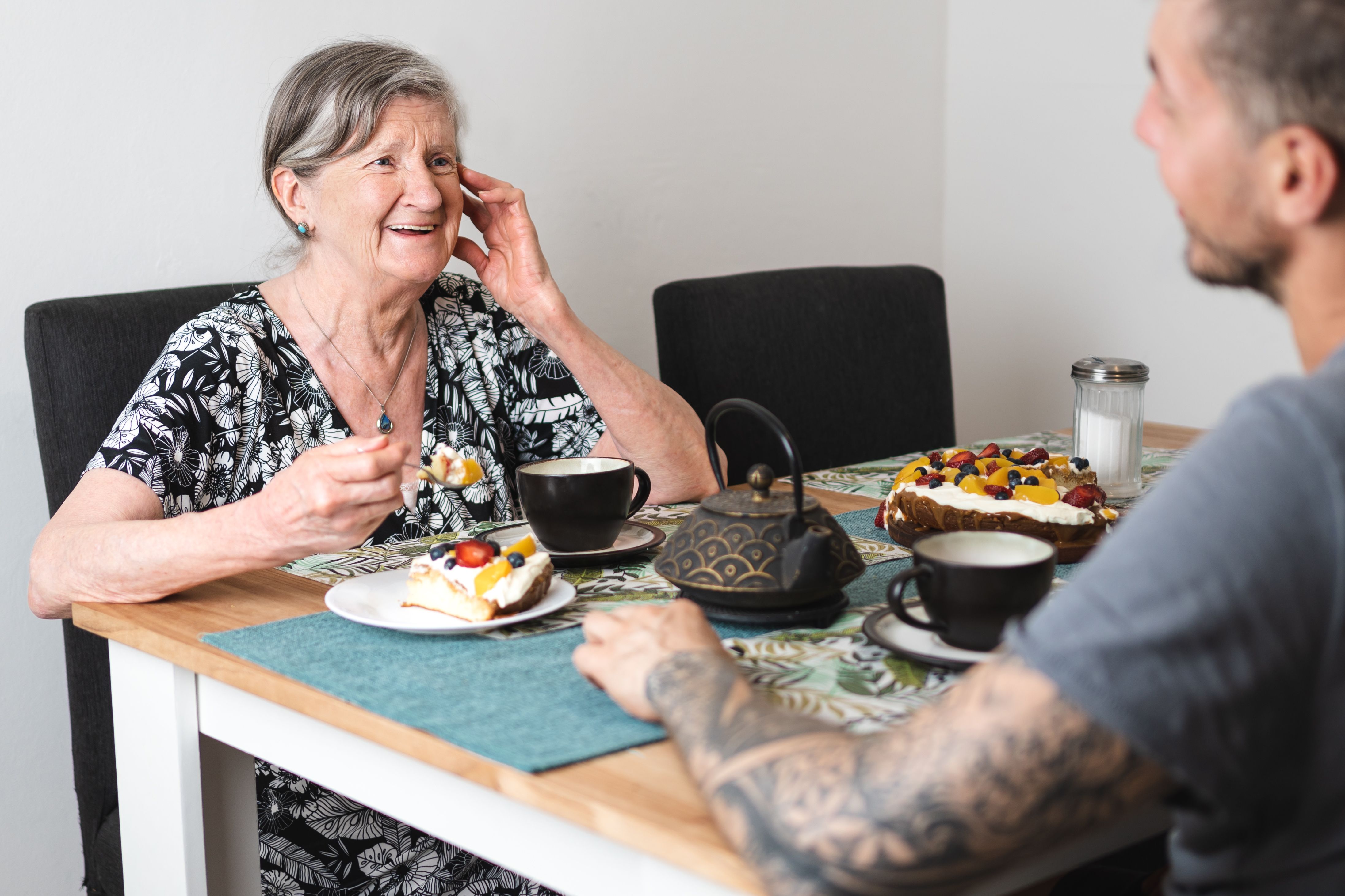 afternoon tea conversation