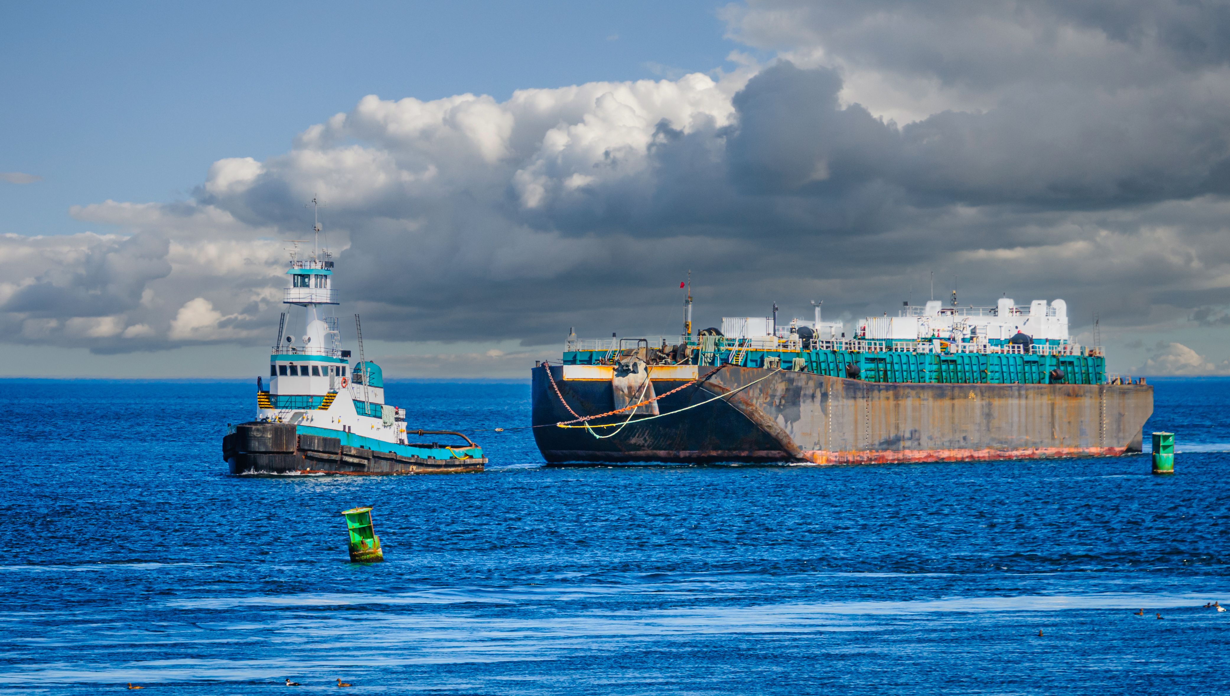 tugboat barge