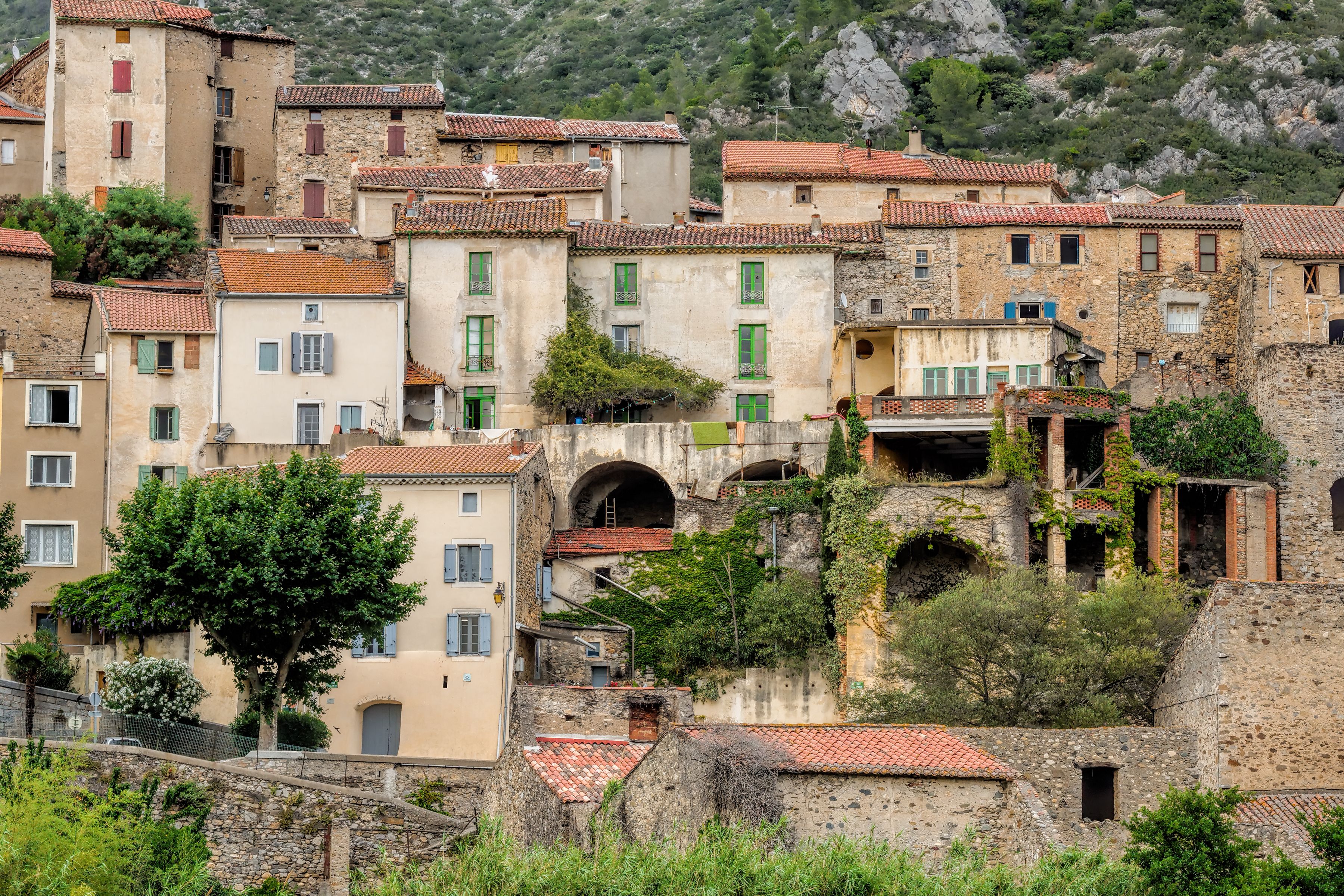 roquebrun village