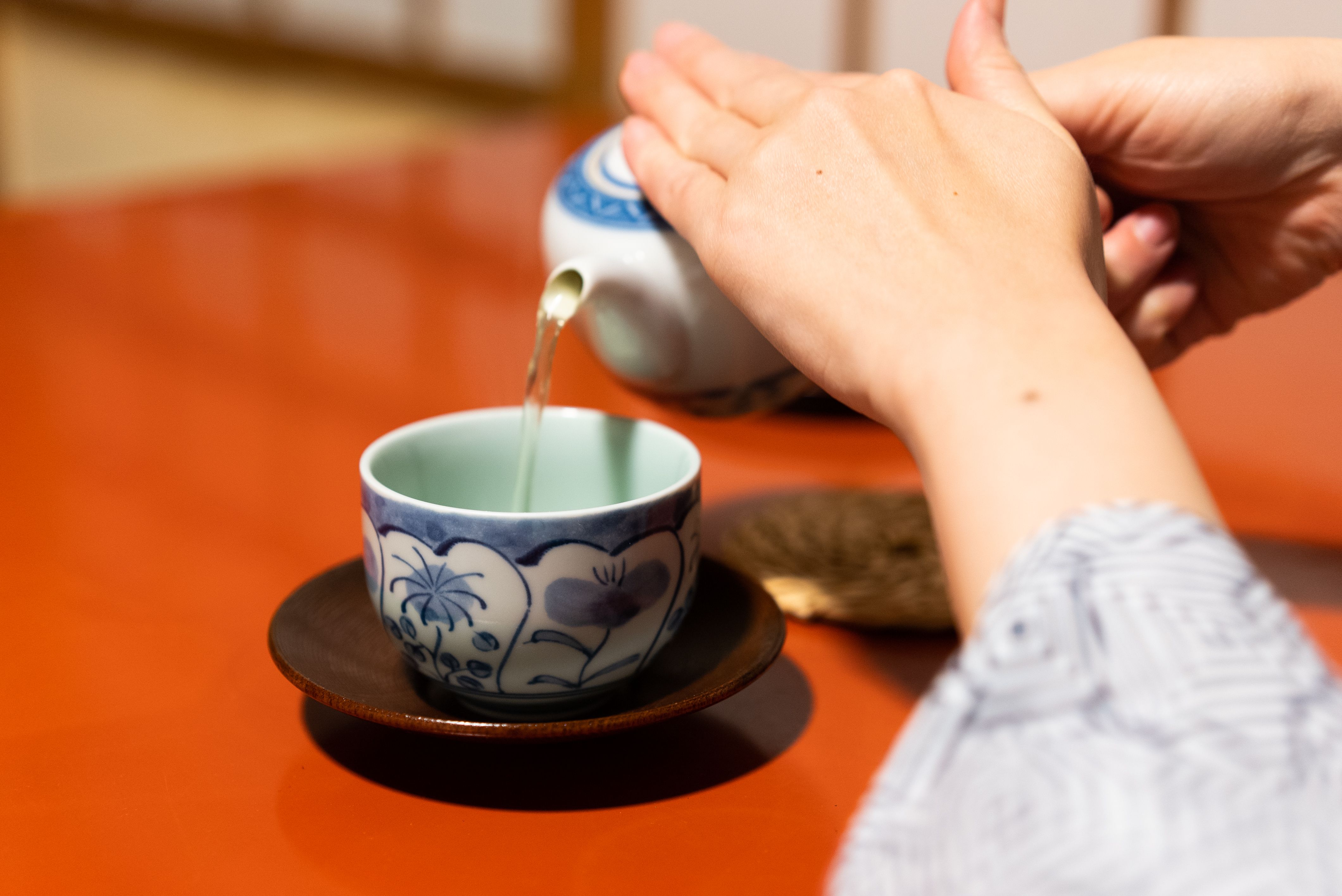 tea brewing