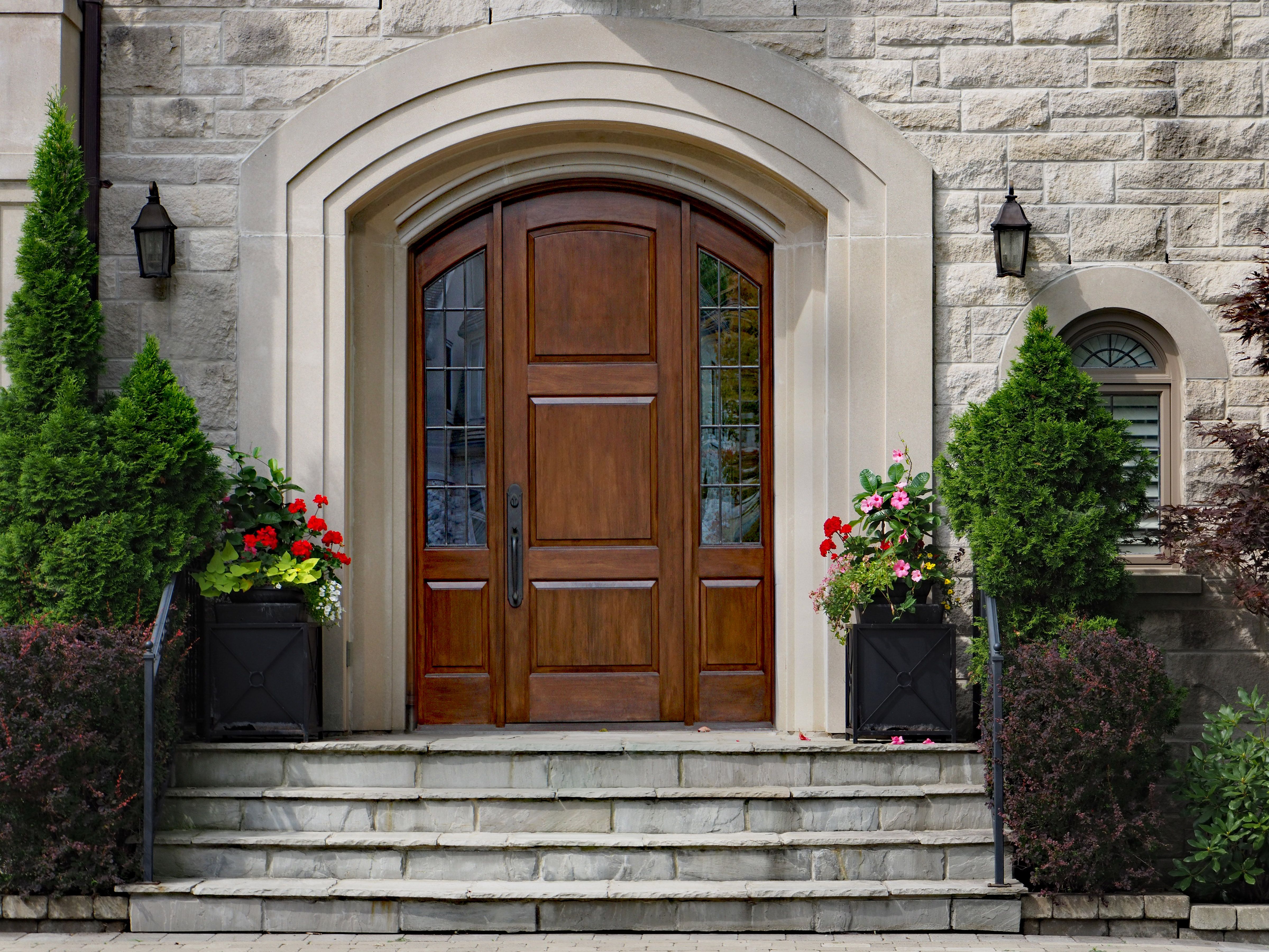 wood steel fiberglass doors
