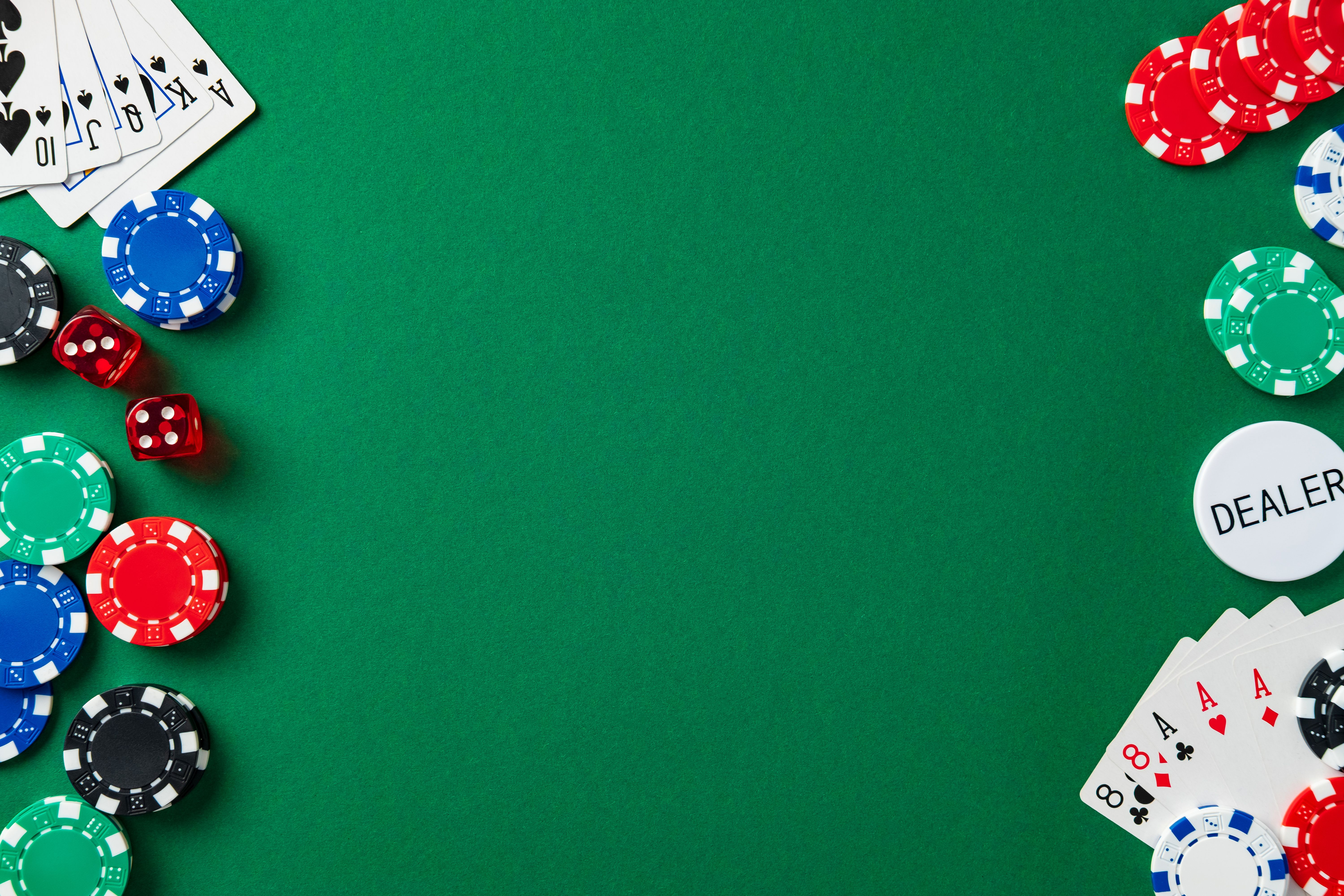 gambling table