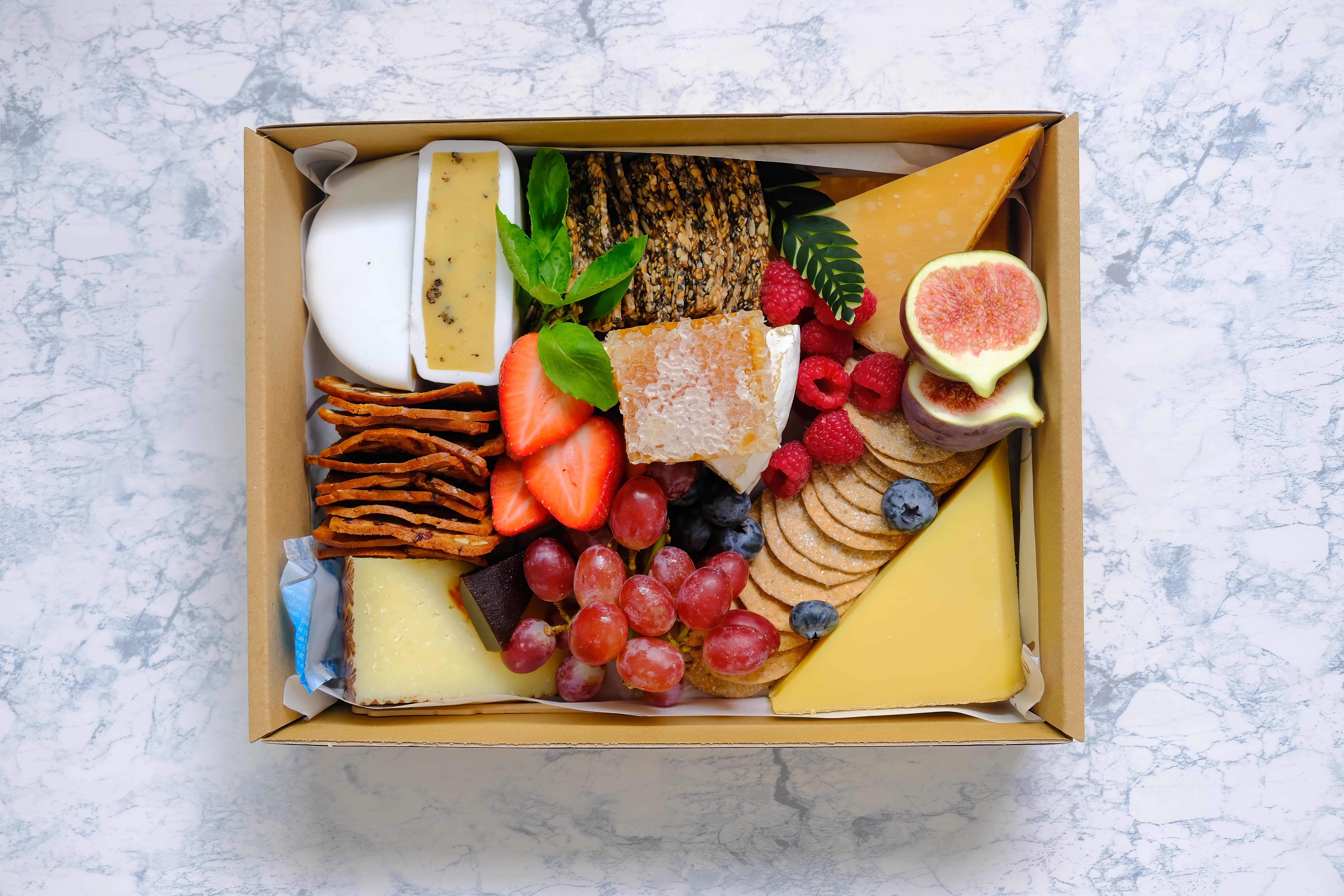 gourmet food basket
