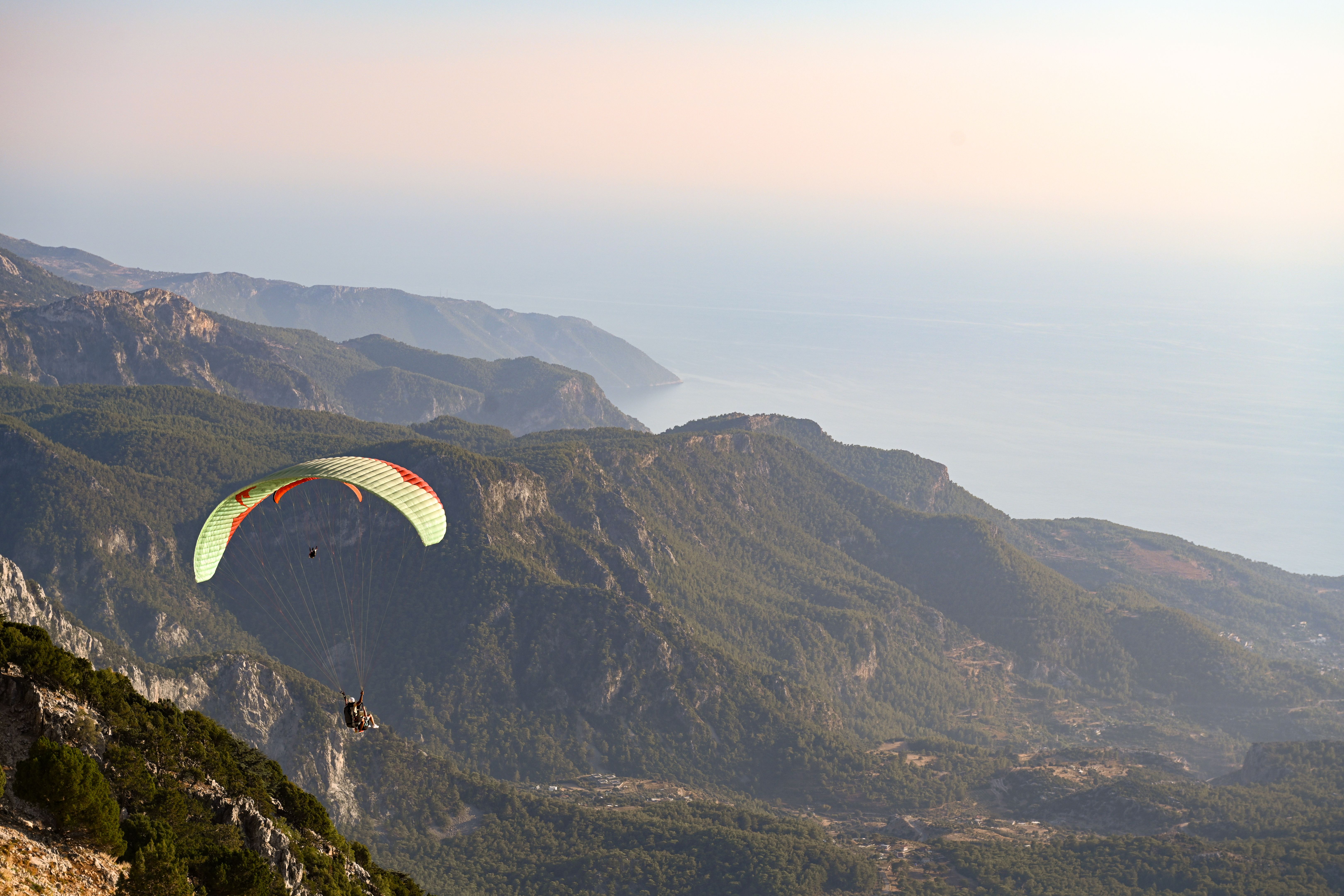 paragliding adventure