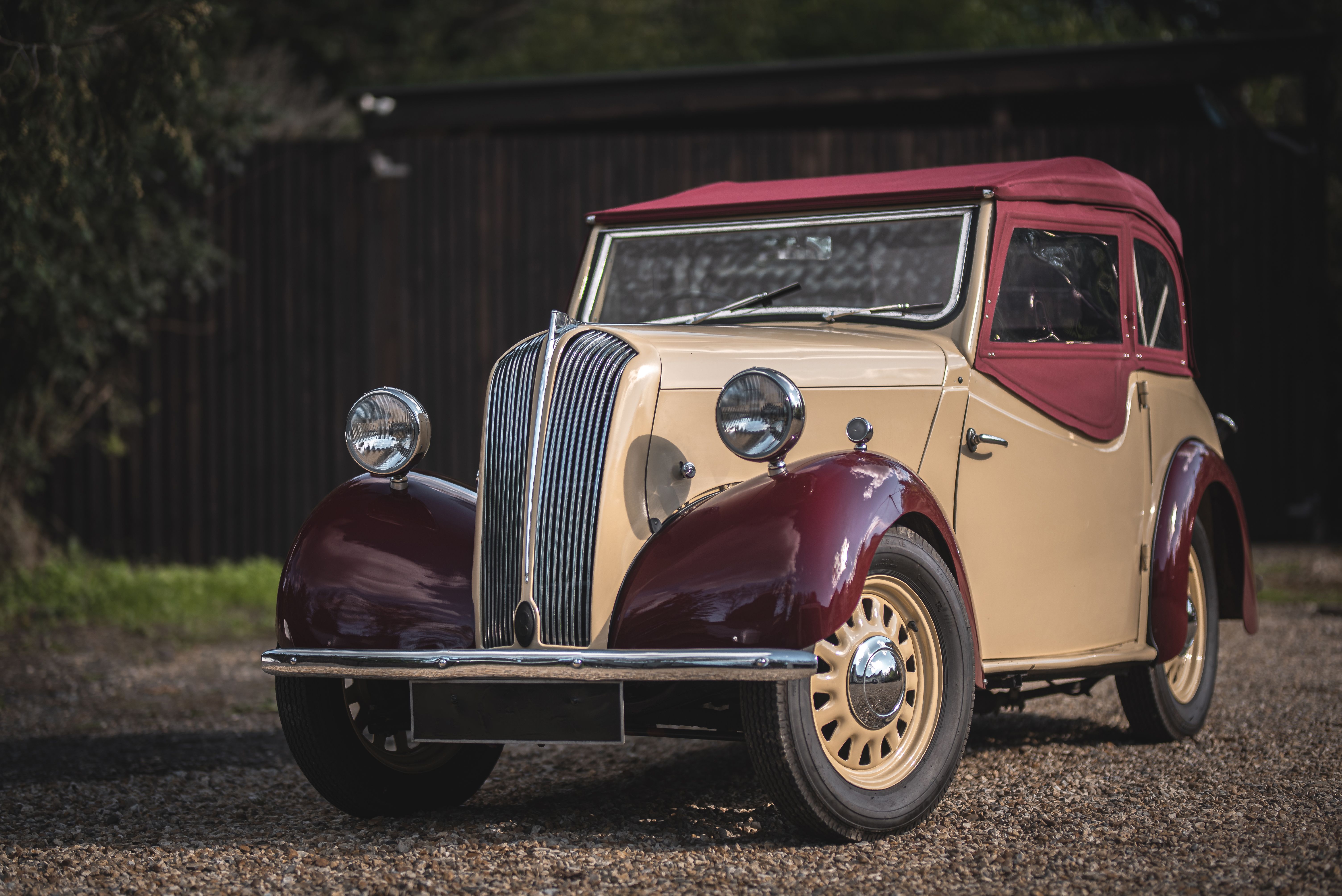 restored classic car