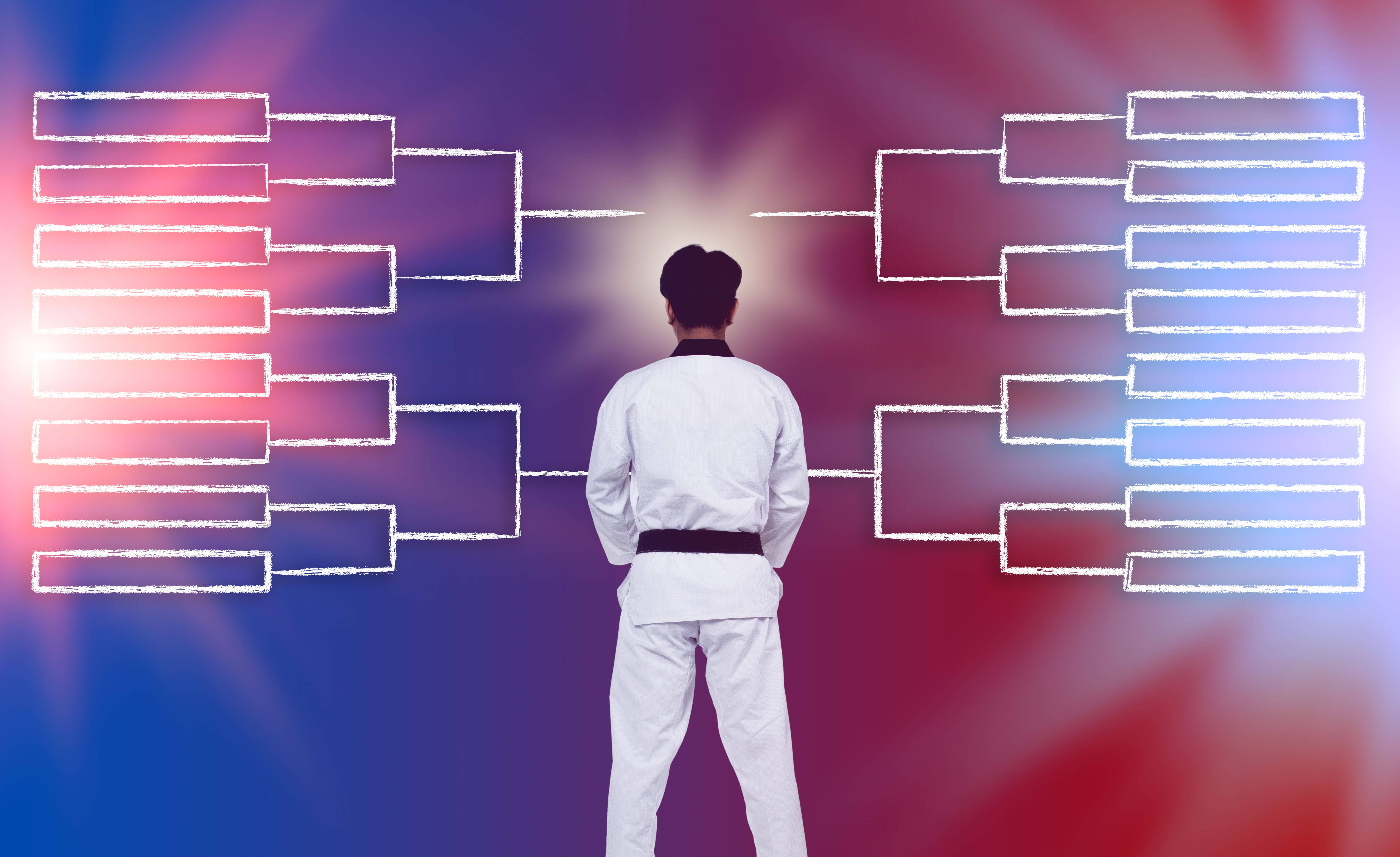 Master Black Belt TaeKwonDo handsome man