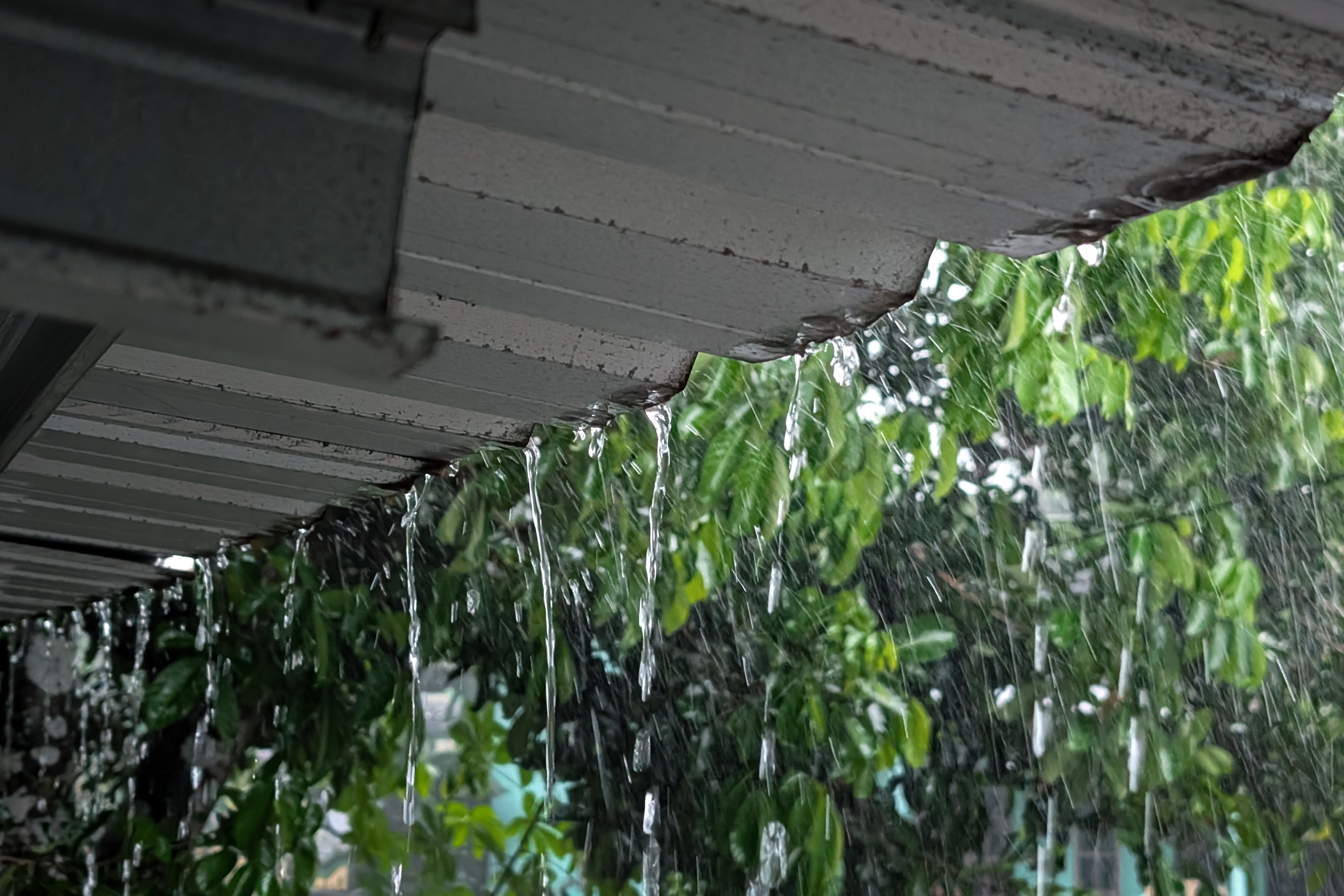 rainstorm gutters