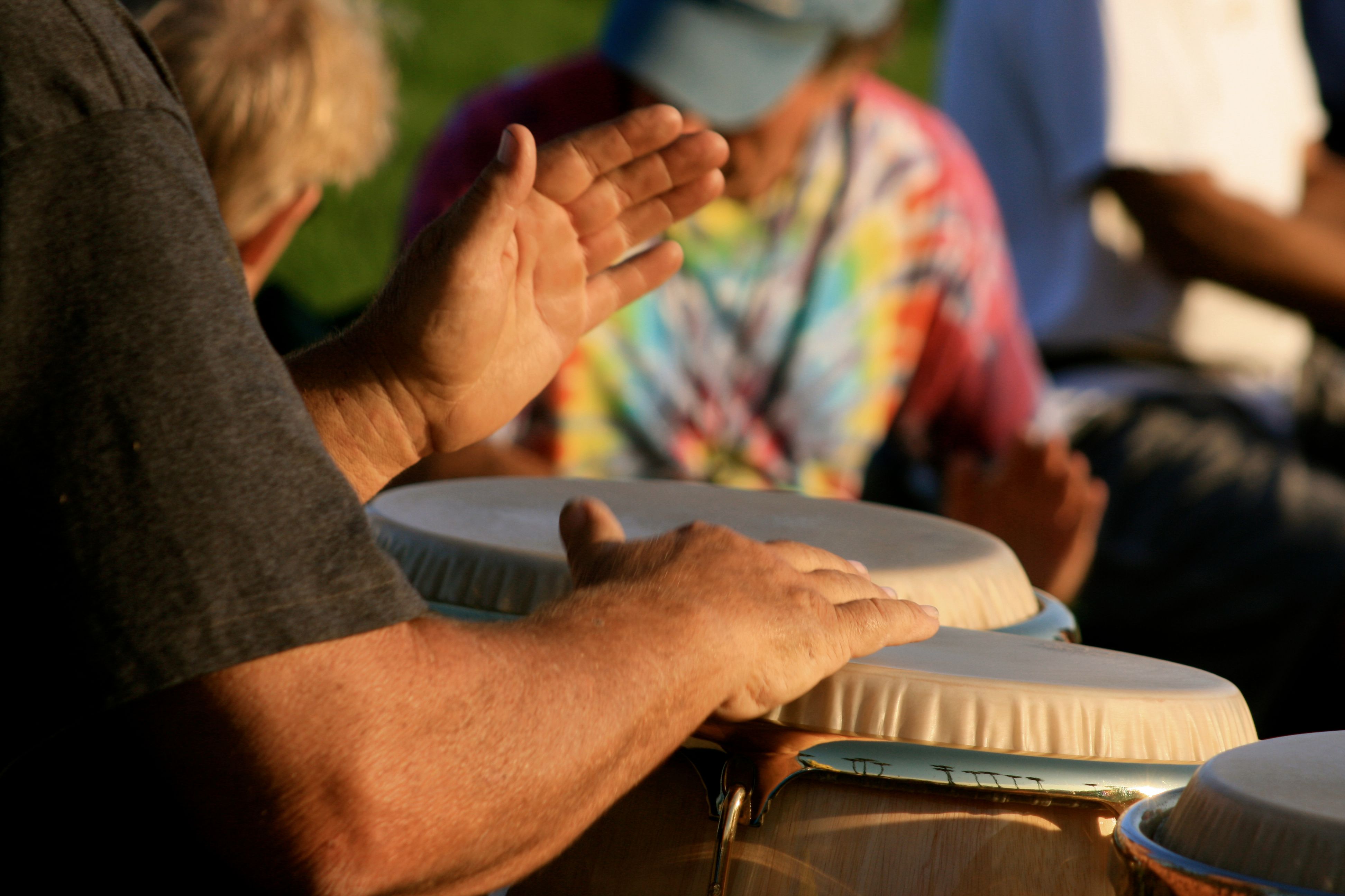 community drum circle