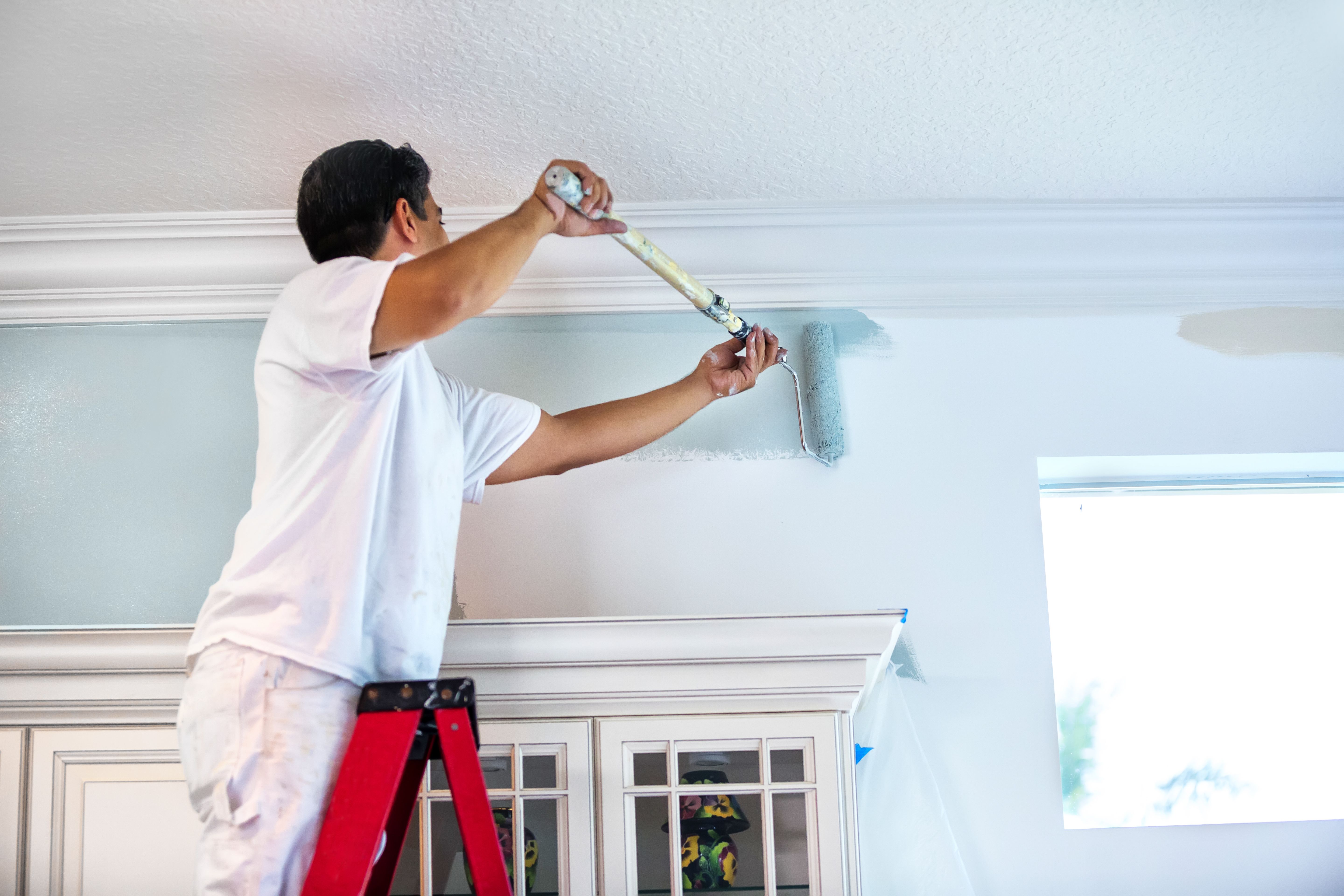 indoor painting preparation