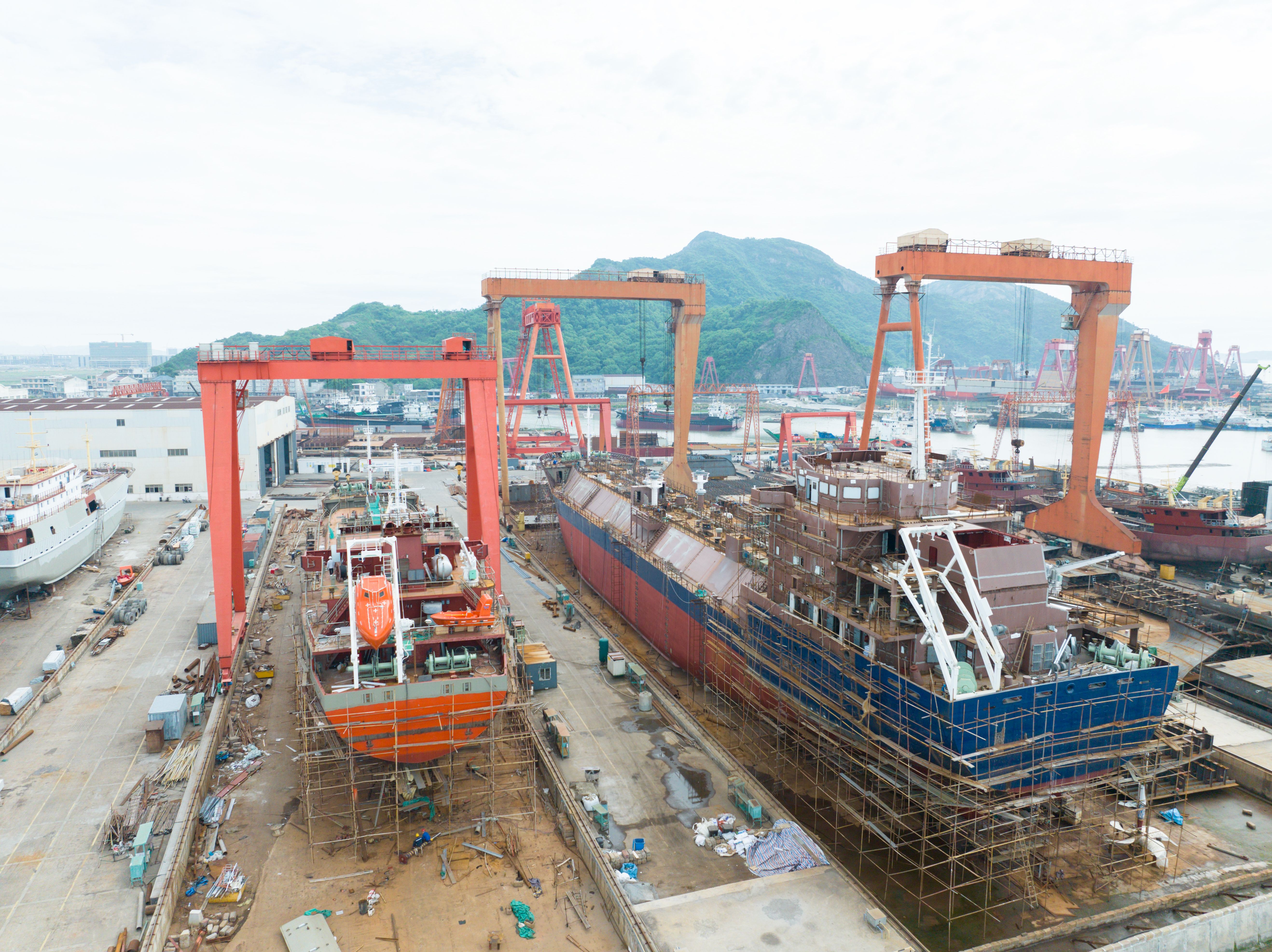 shipyard construction