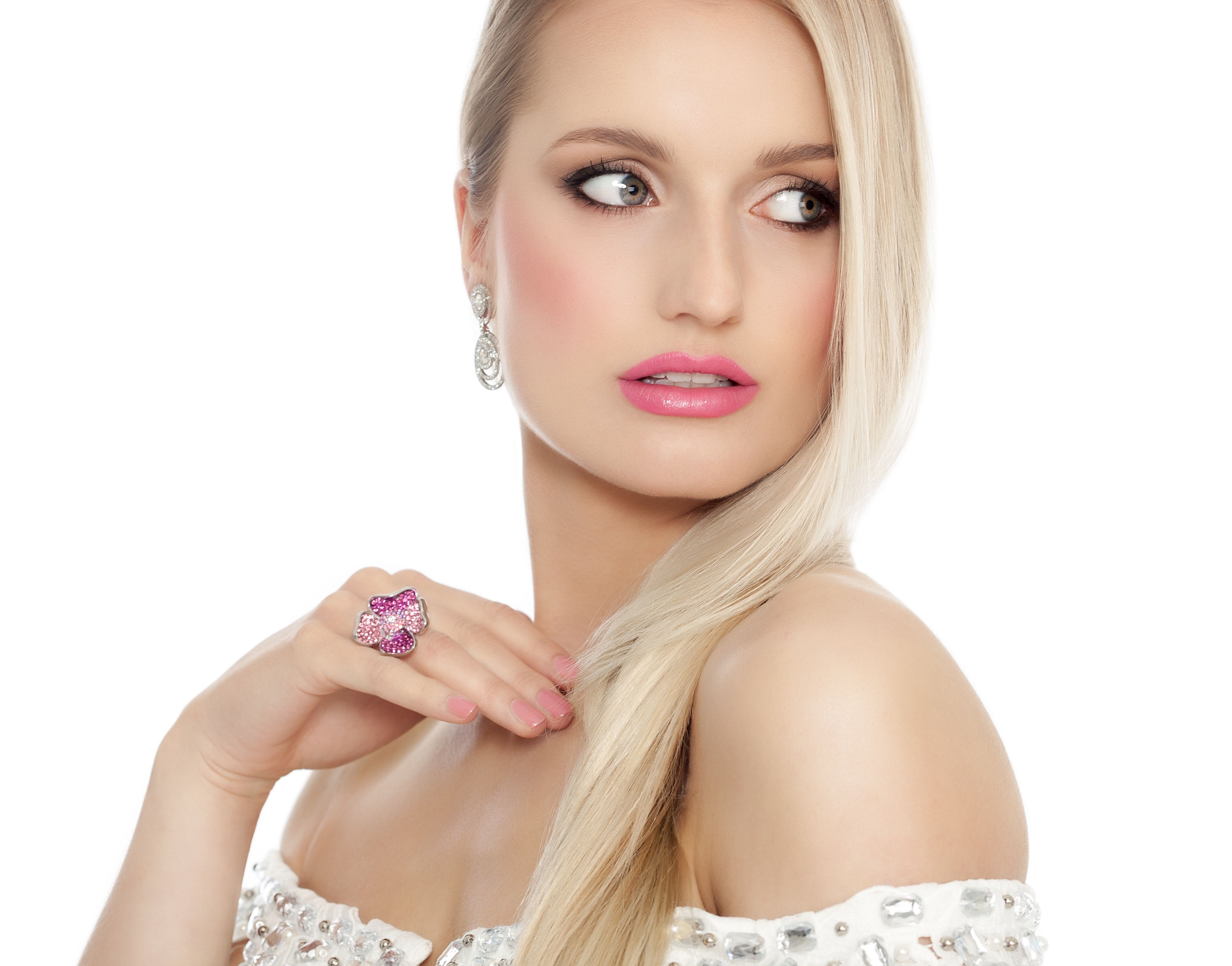 Woman With Long Blond Hair