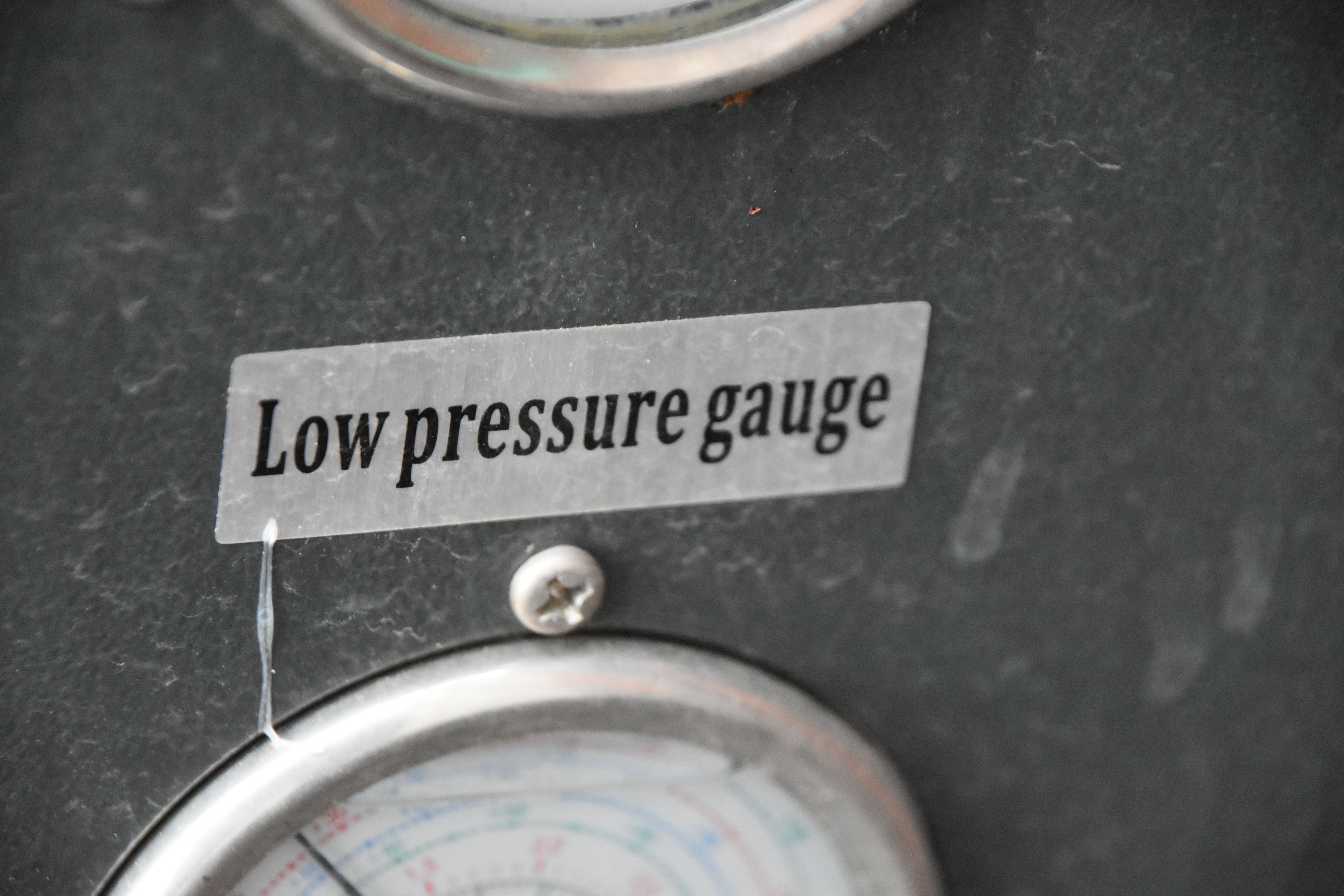 low water pressure