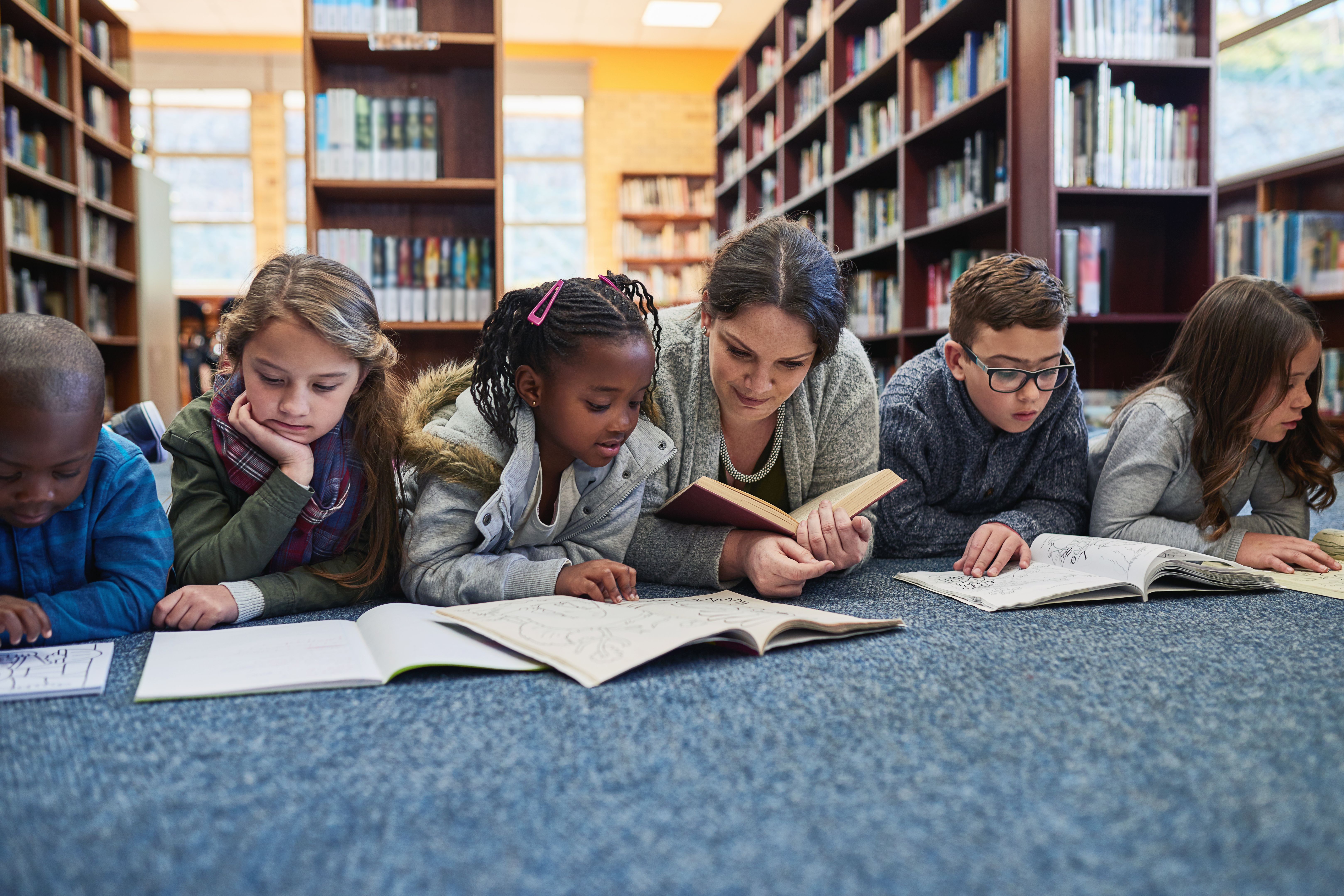 school library