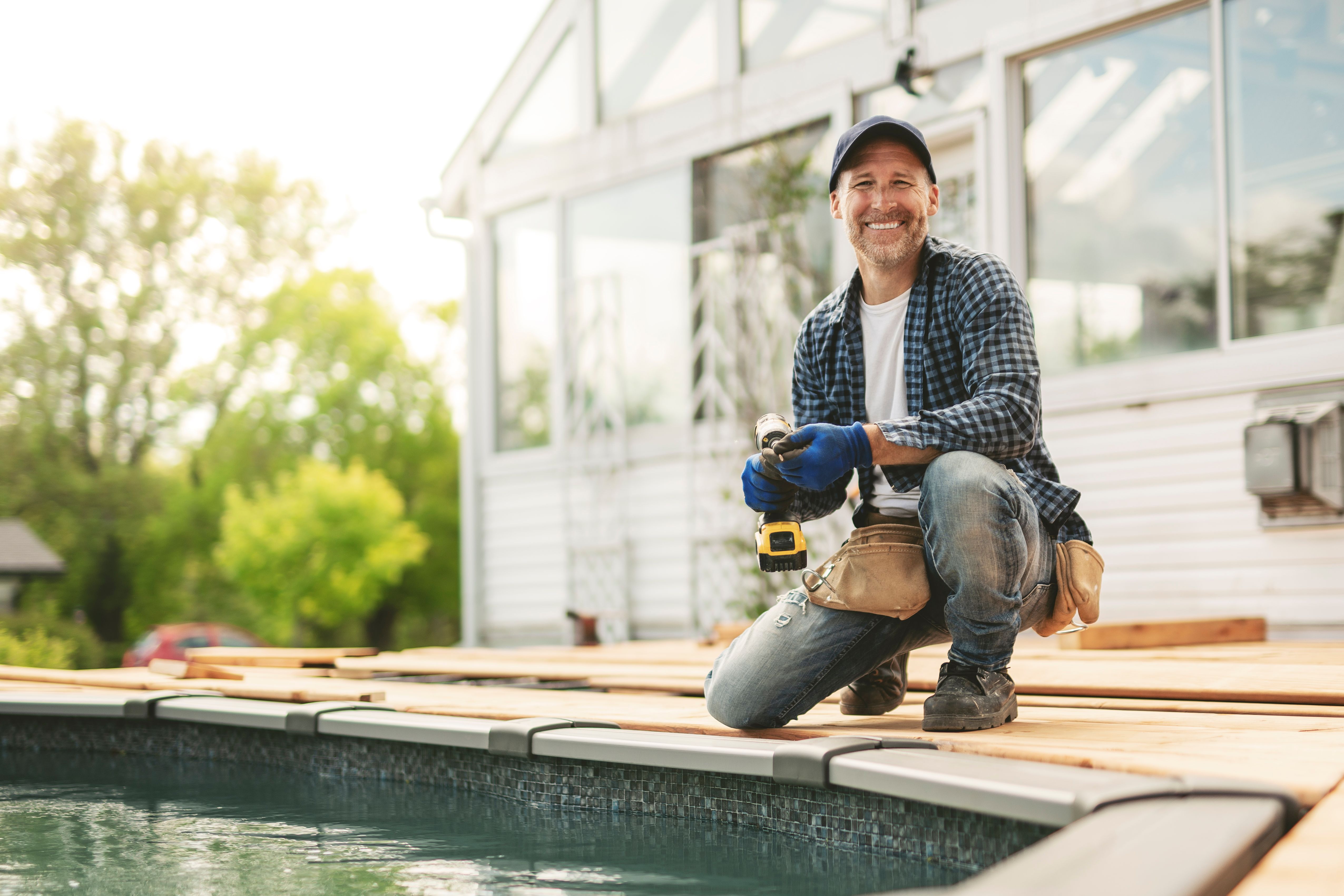 pool construction