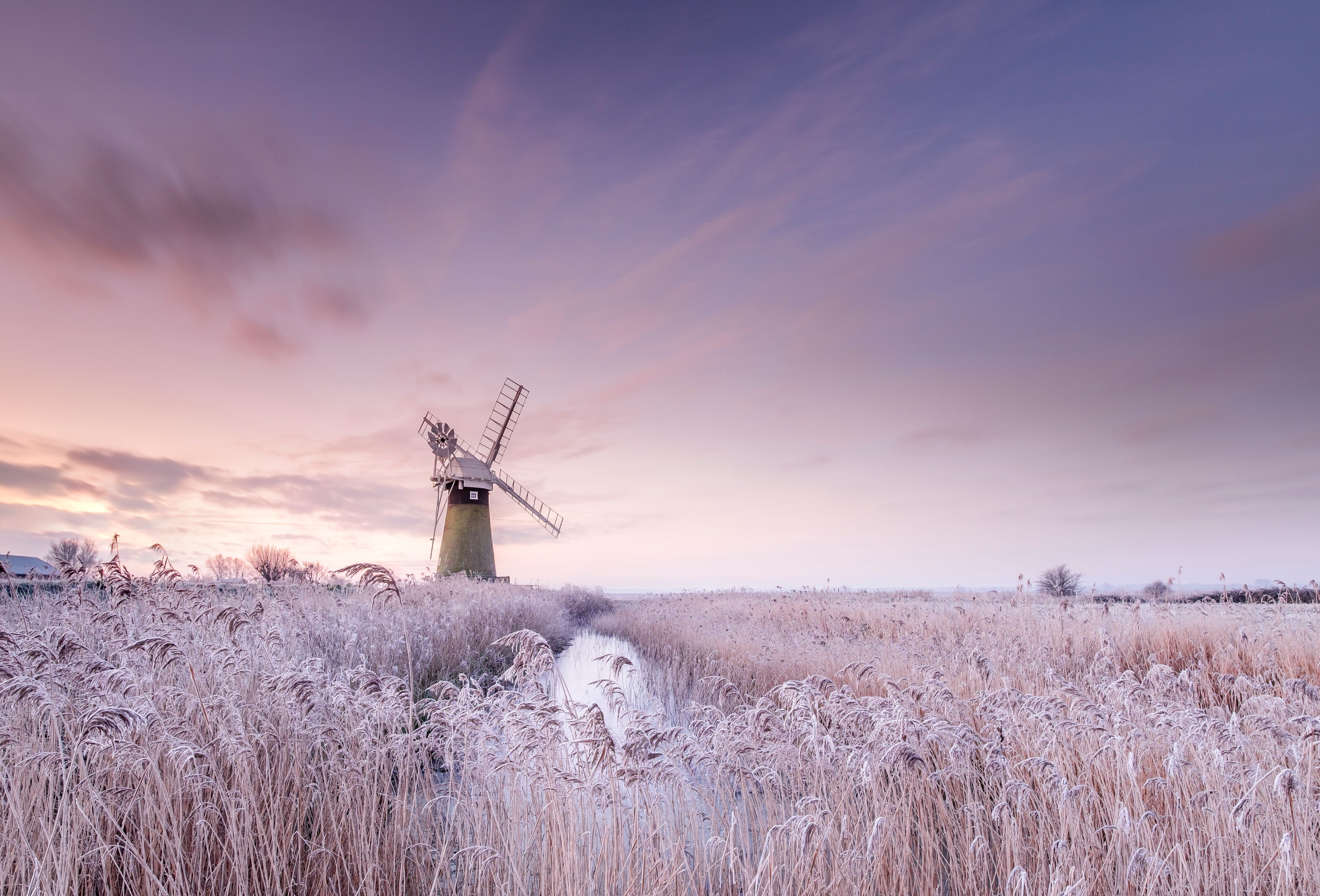 norfolk winter landscape