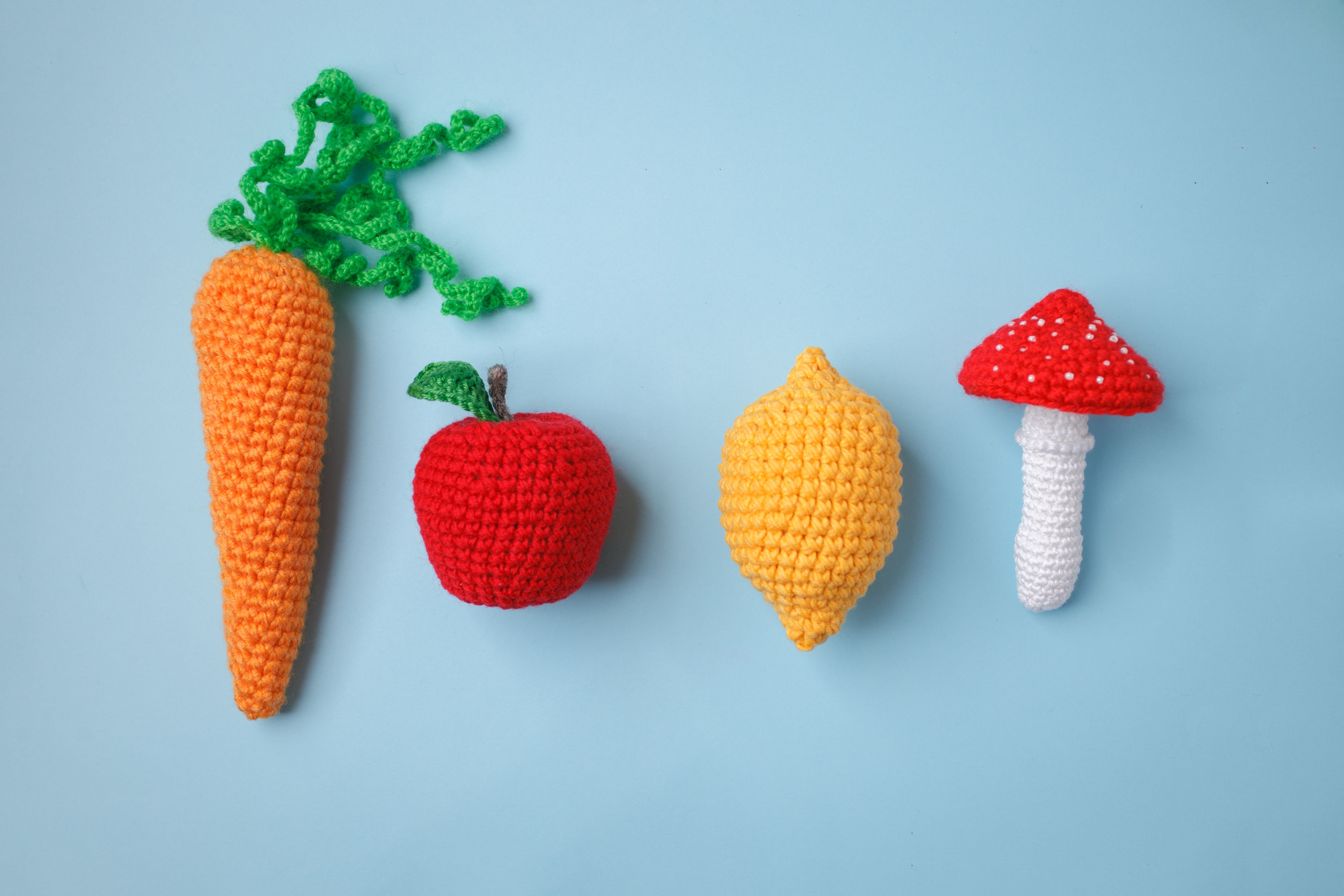 personalized crochet toy