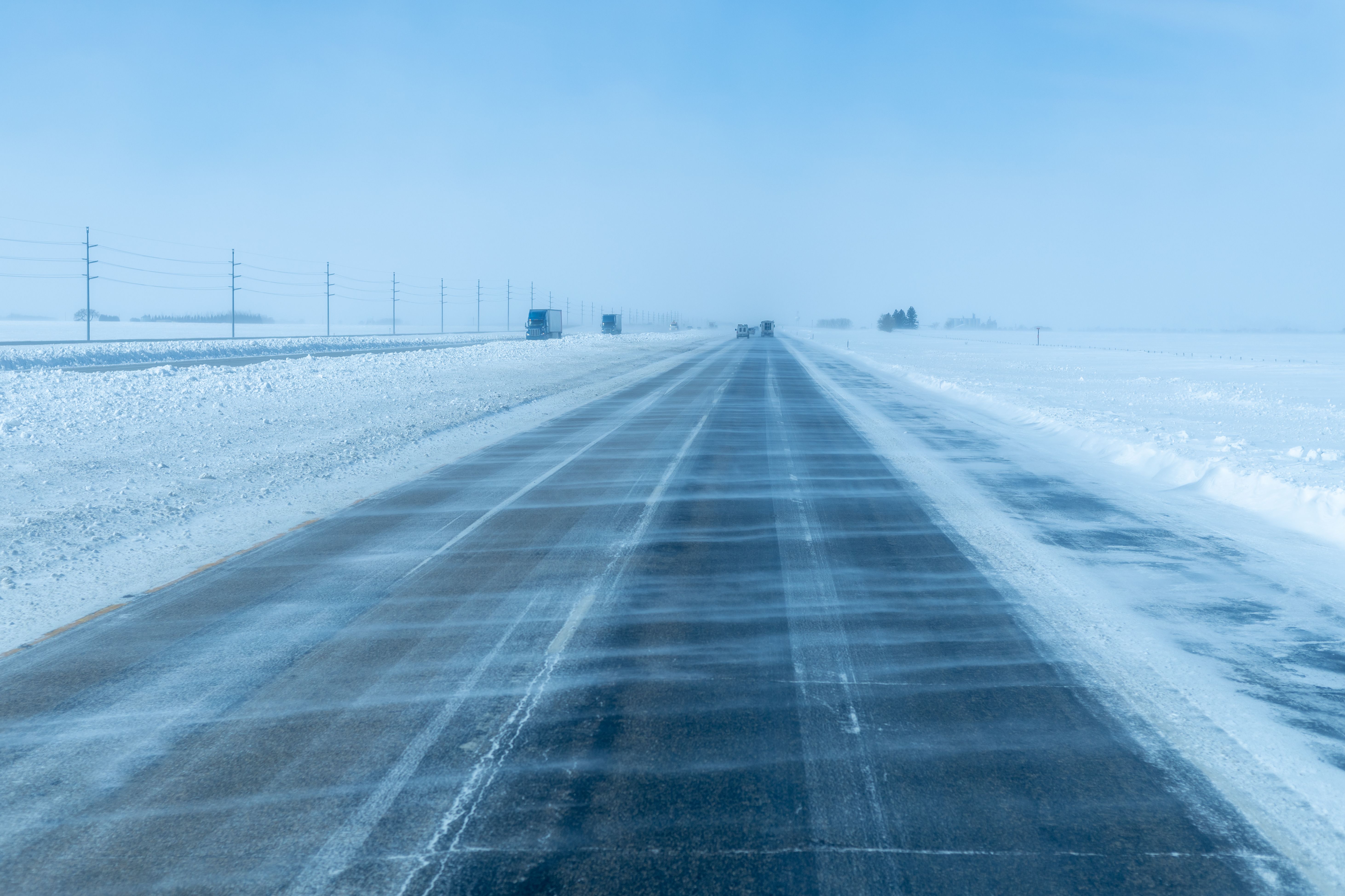 montana winter roads