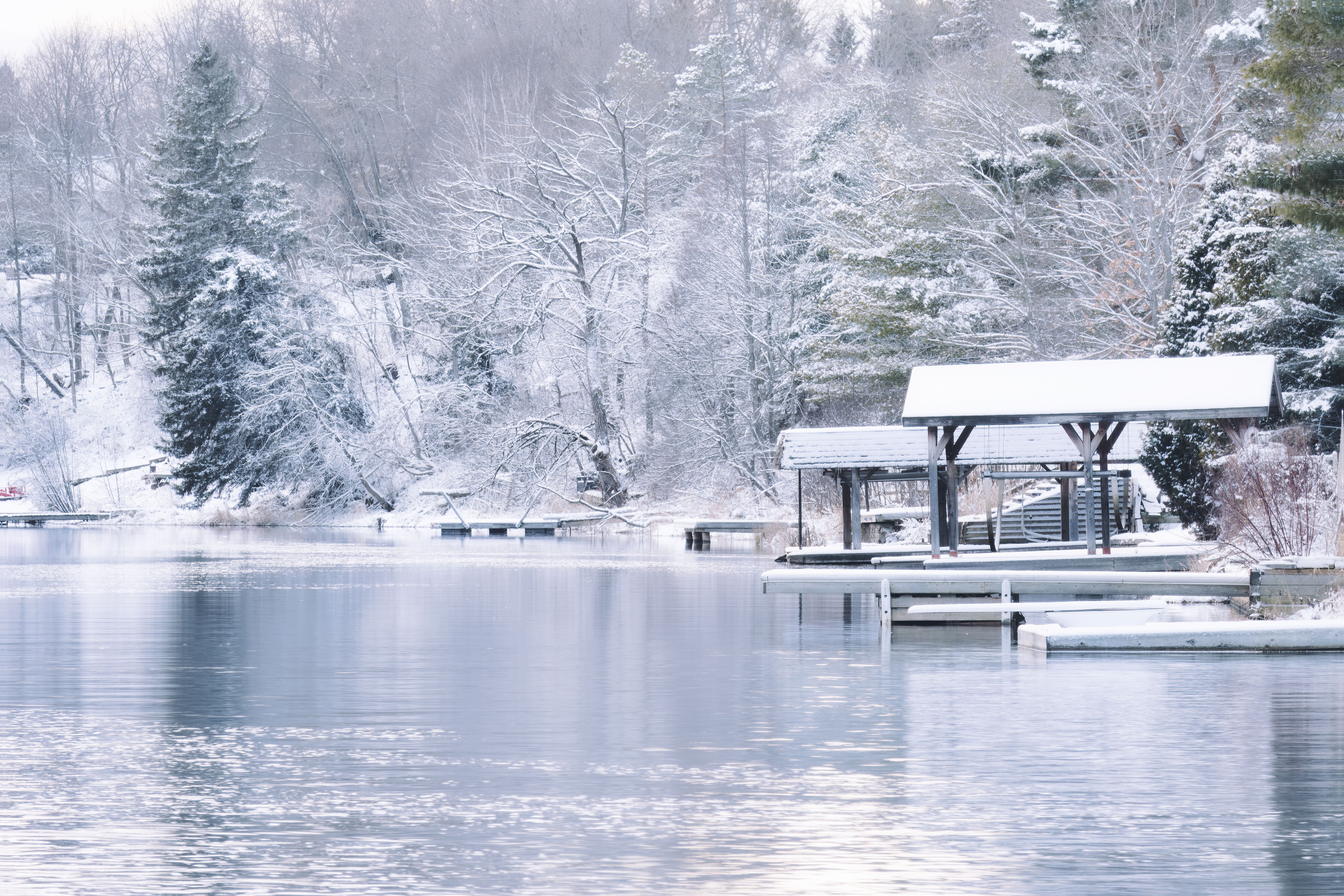 winter dock