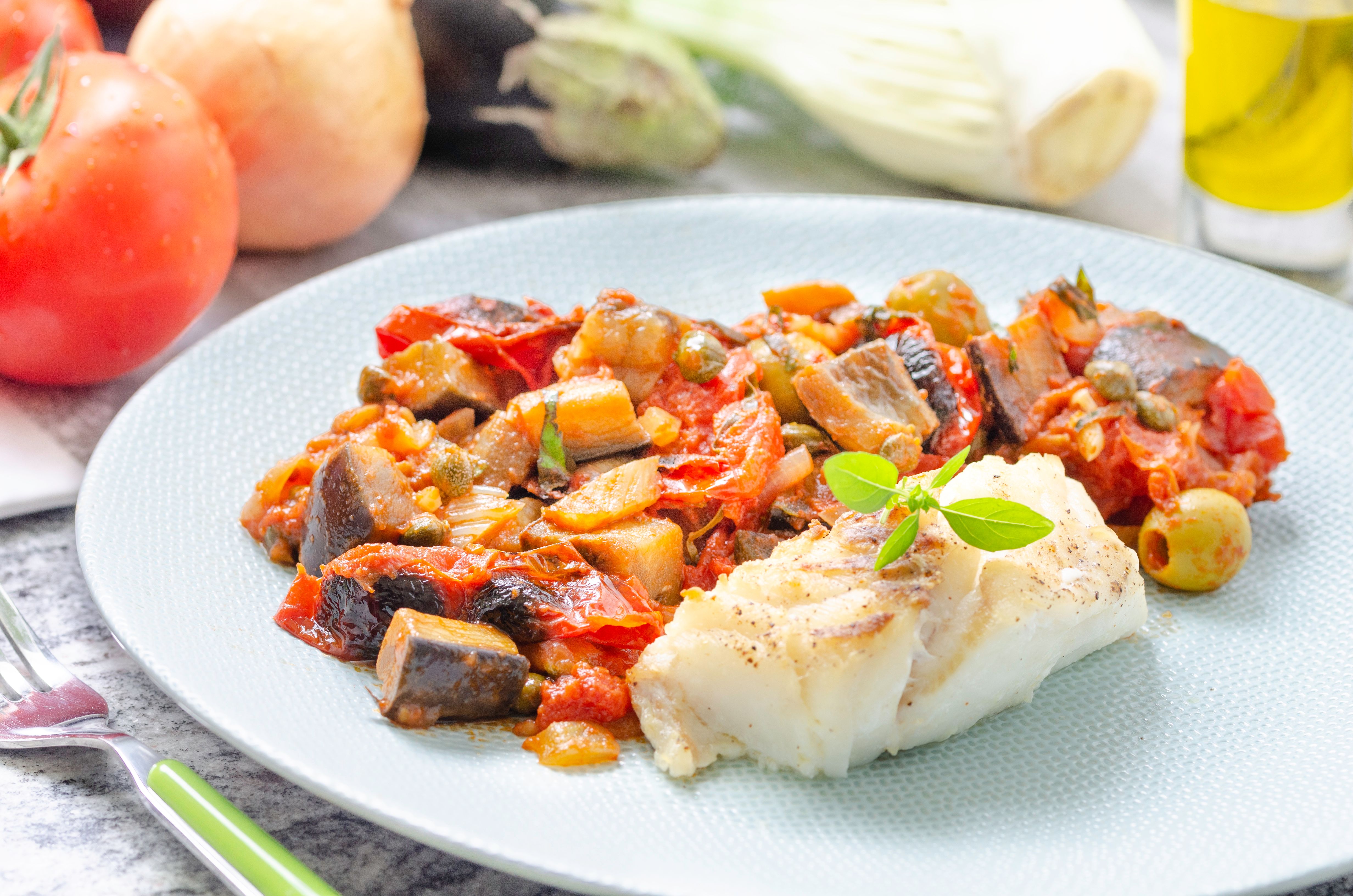 caponata serving