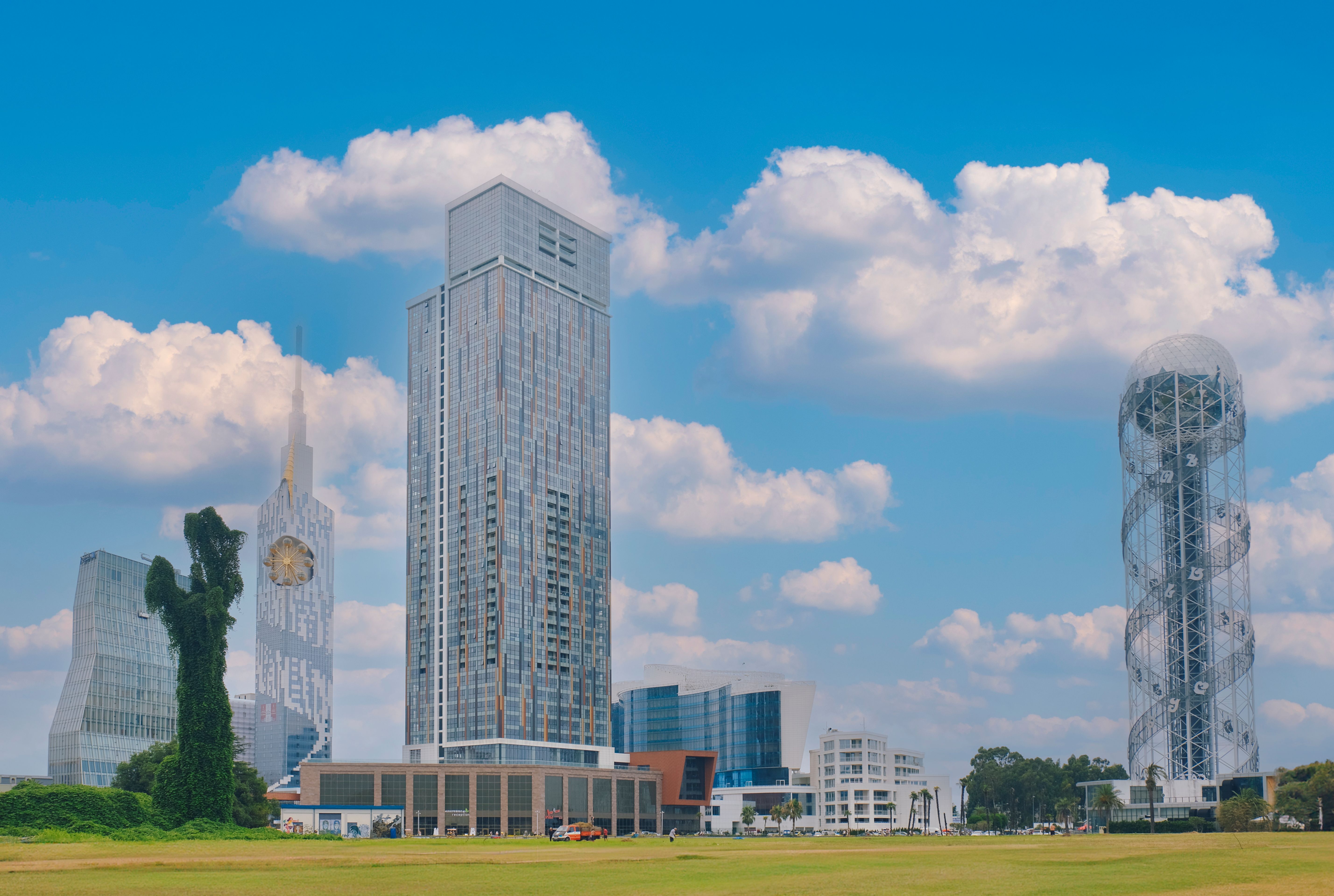 Skyline of Batumi city Georgia