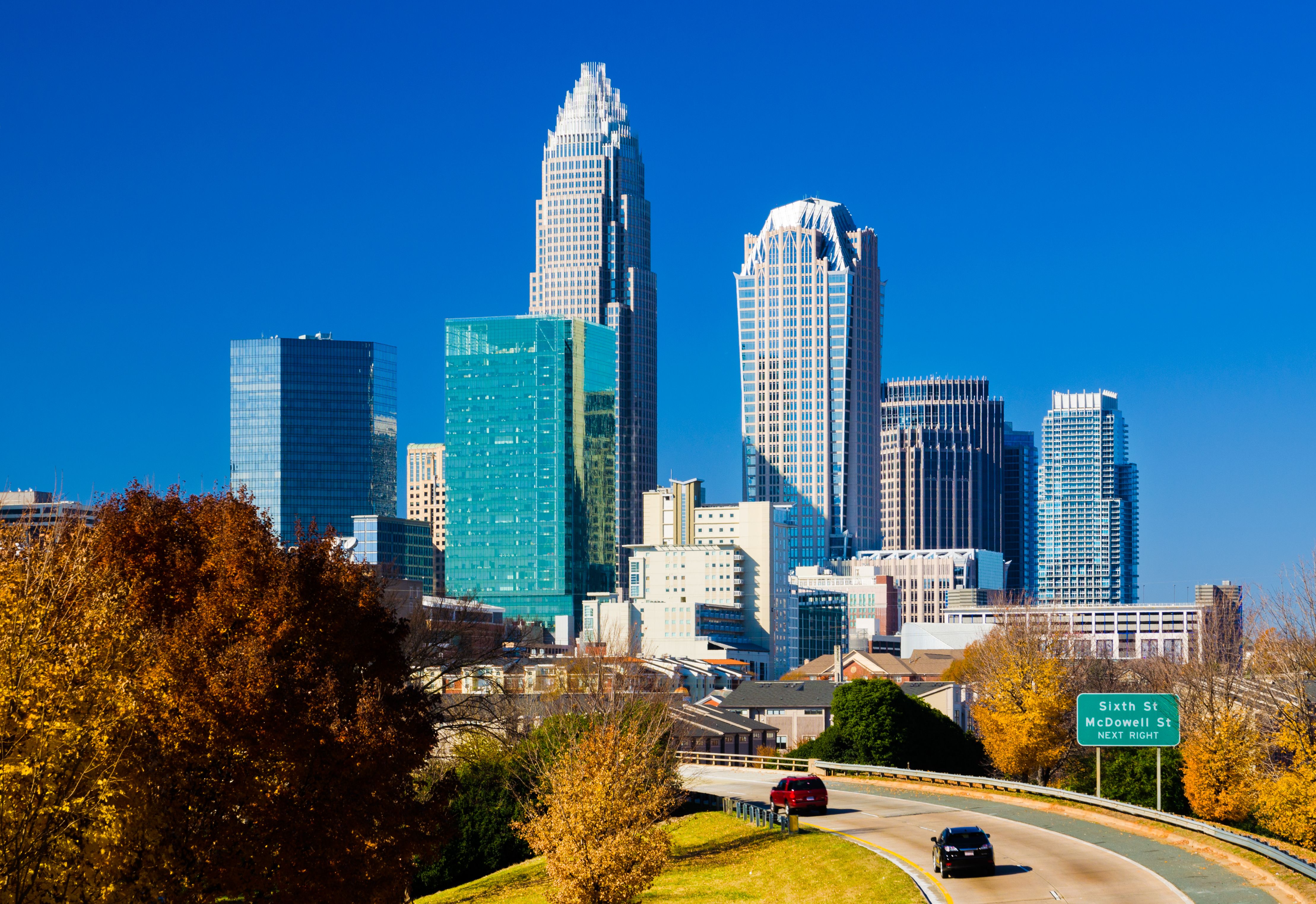 charlotte skyline