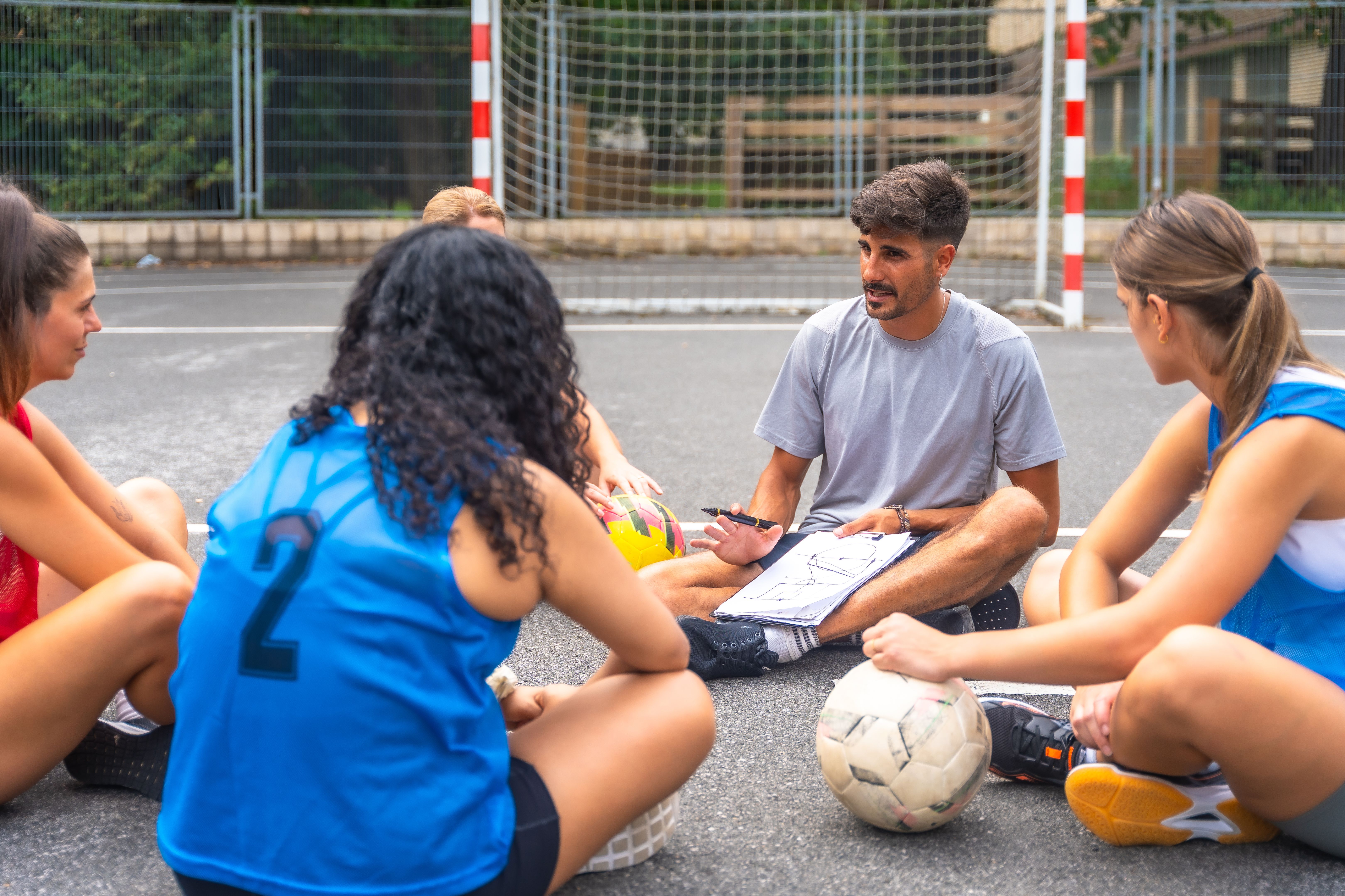 coach training soccer