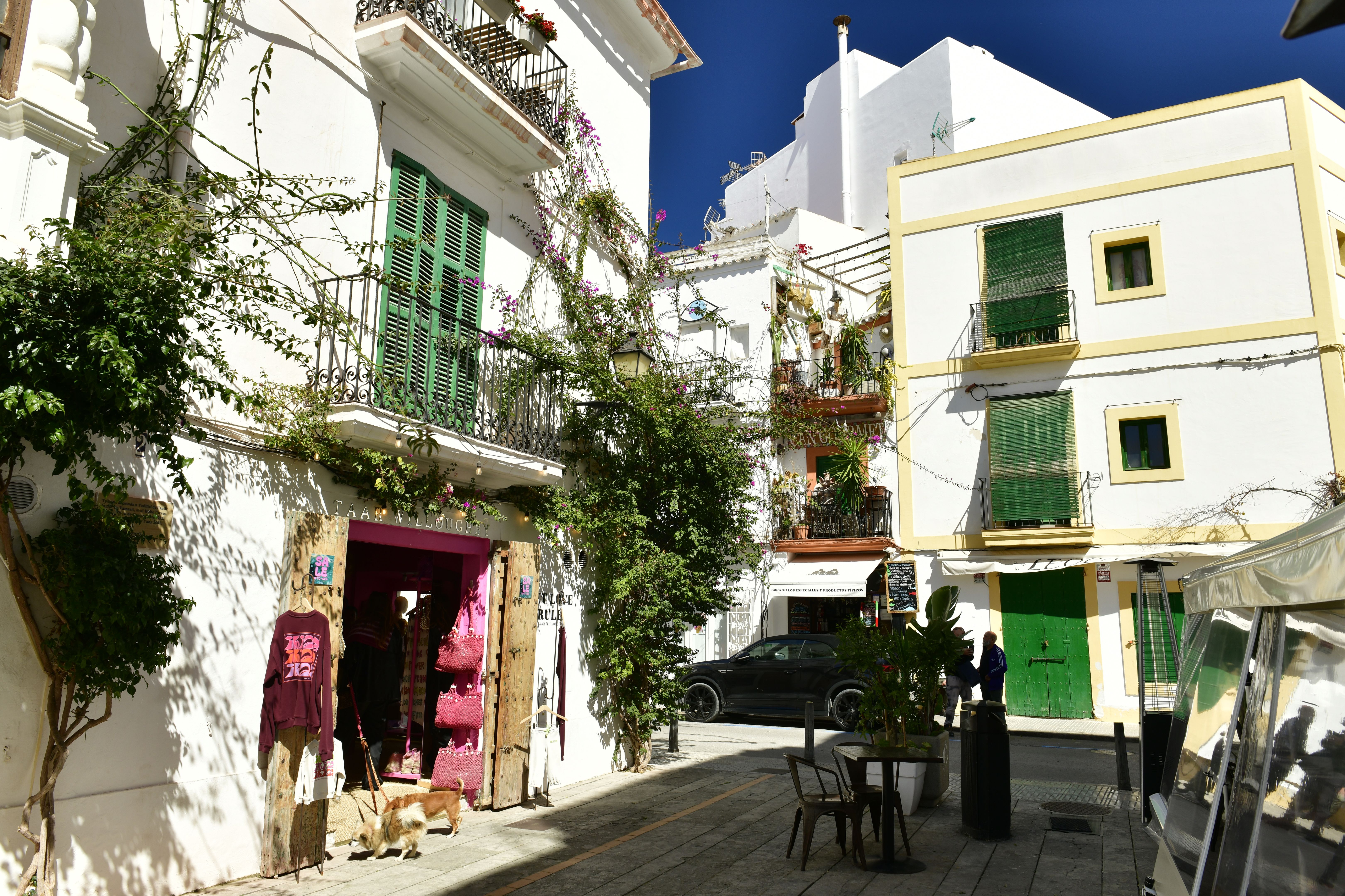 ibiza town streets