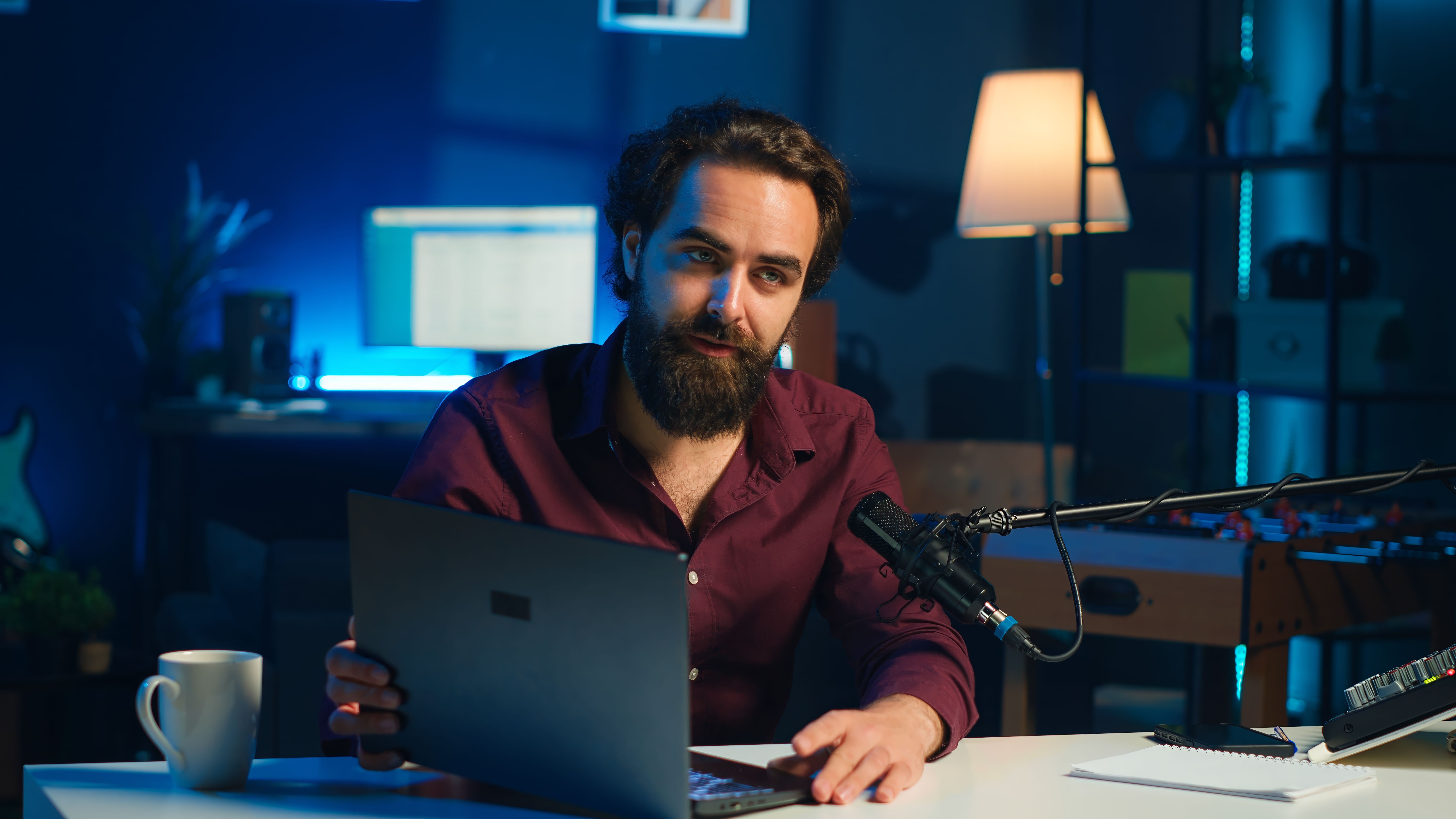 successful podcast host