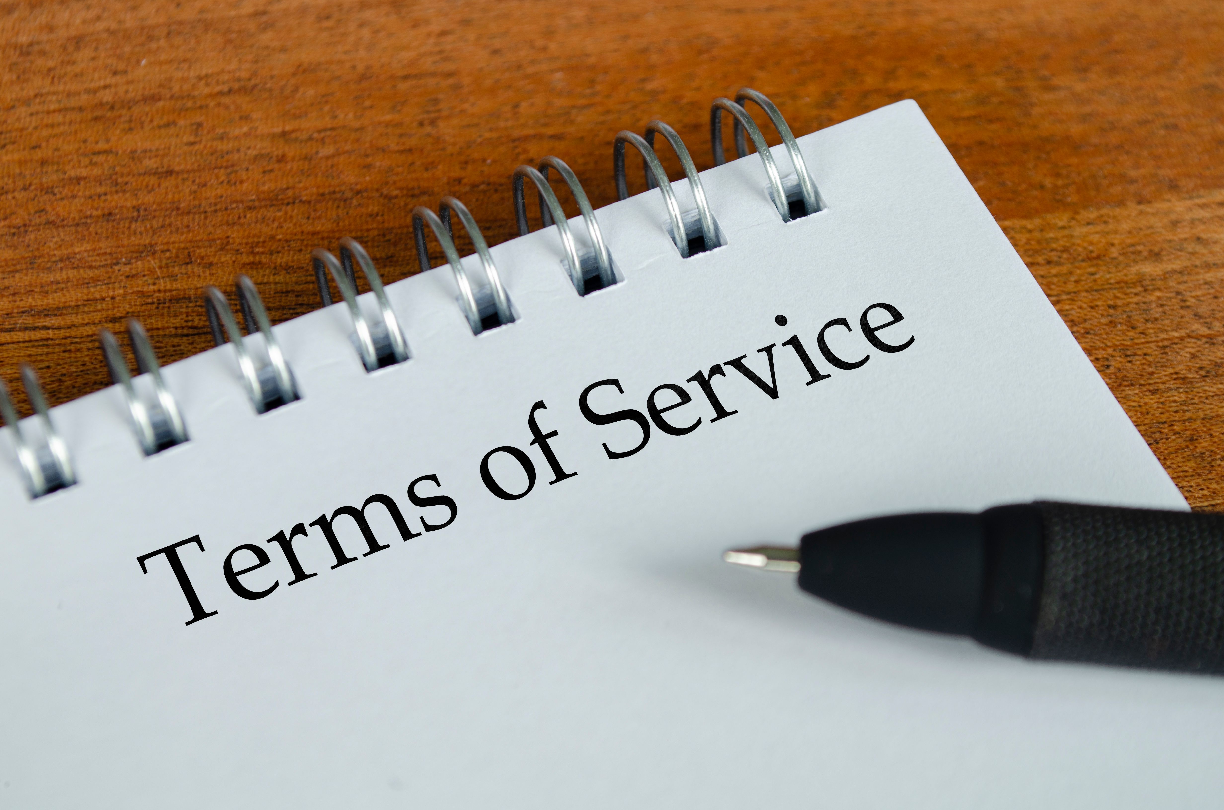 terms of service