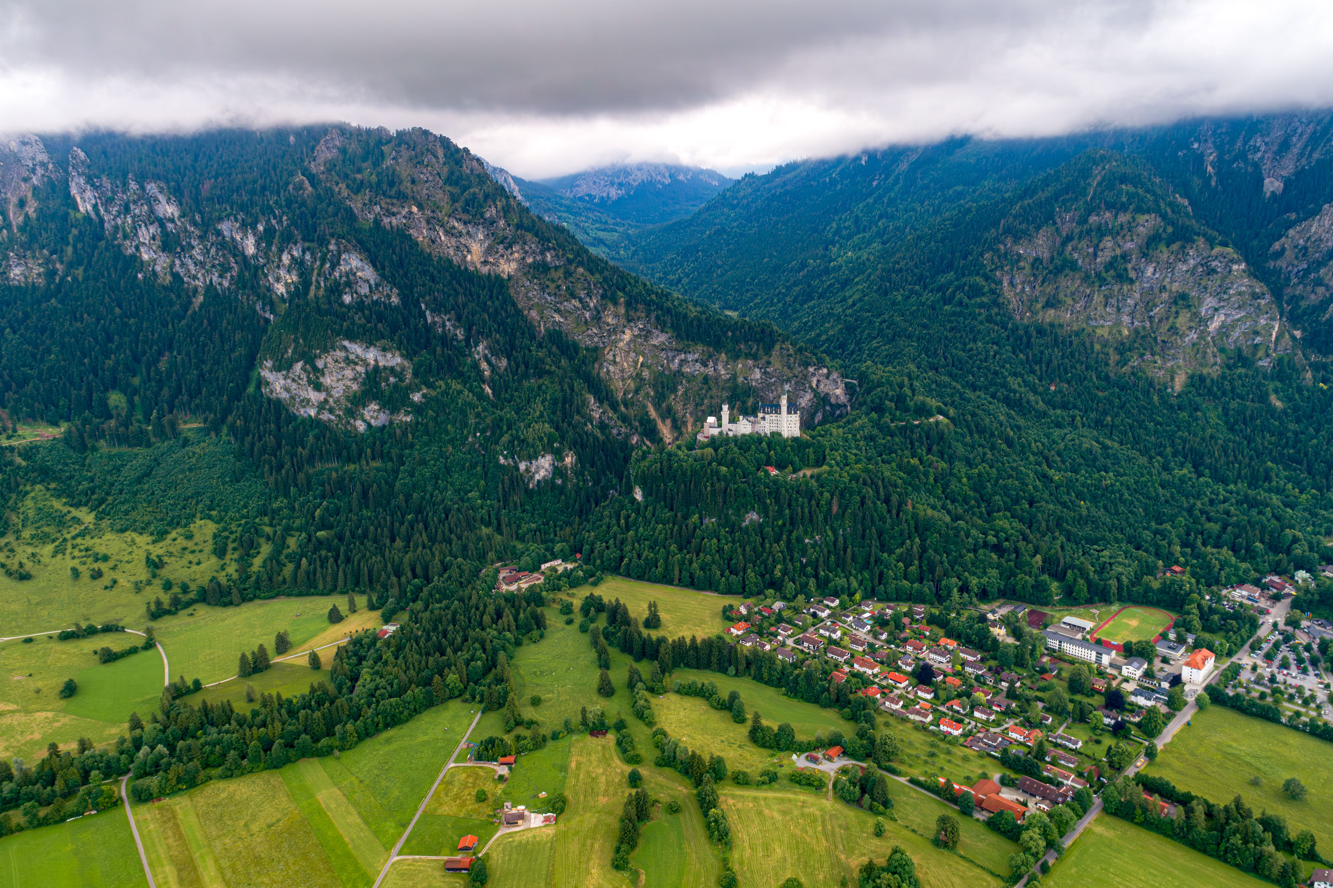 neuschwanstein drohne