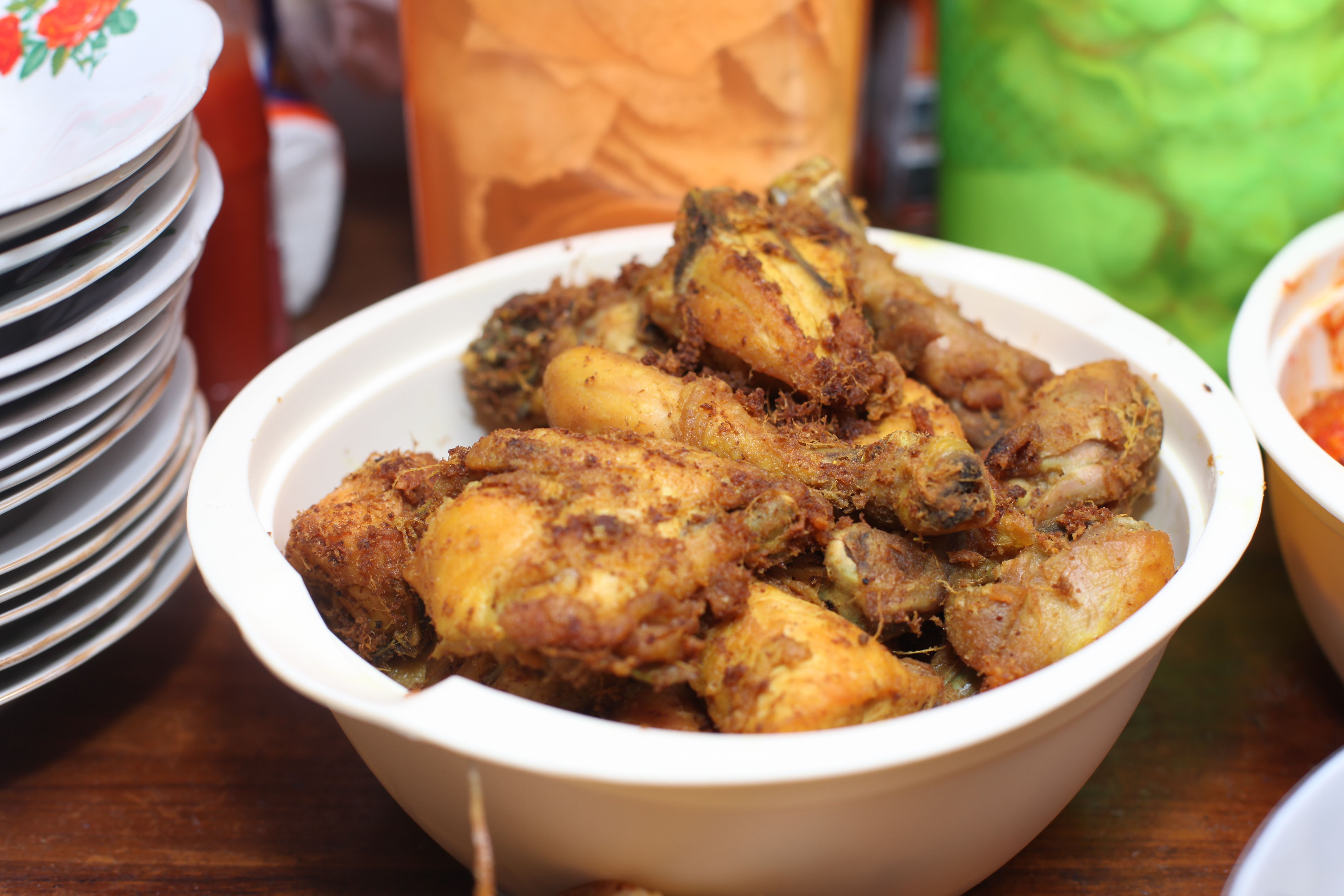 Ayam Goreng Lengkuas Kremes or Galangal Fried Chicken