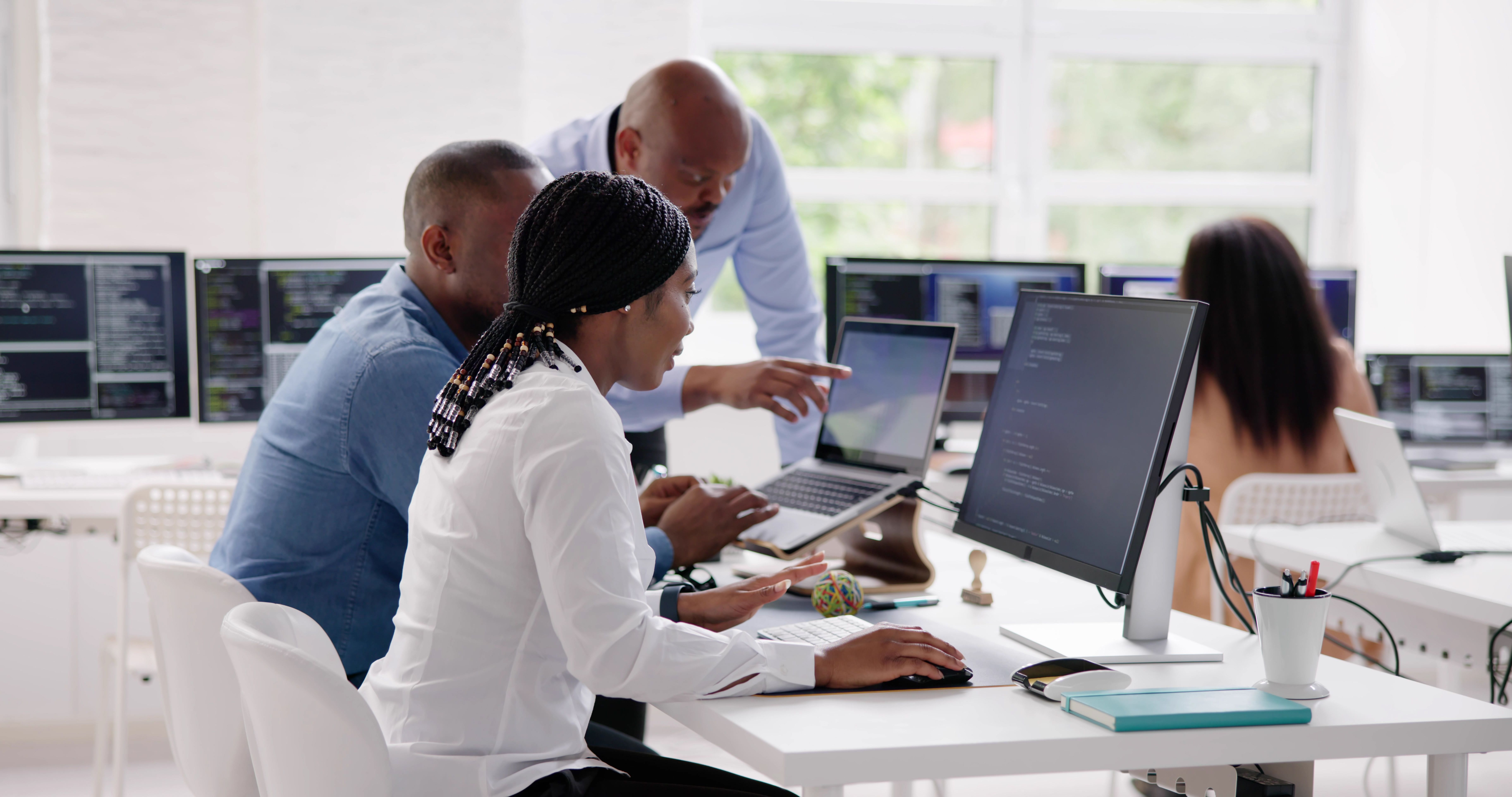 office technology setup